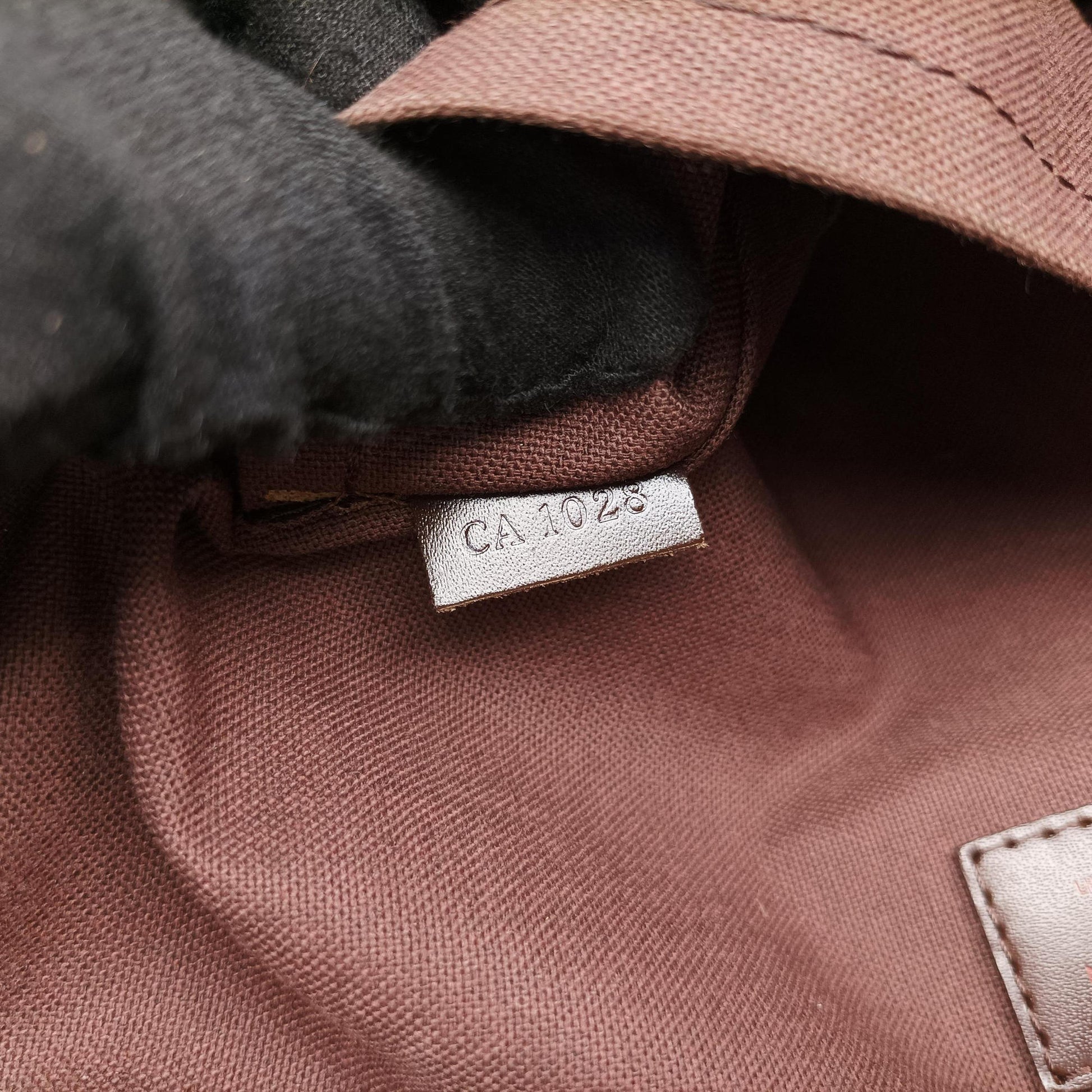Cabas Bobur EBENE Damier Canvas N52006 CA1028カバ ボブール エベヌ ダミエキャンバス N52006 CA1028