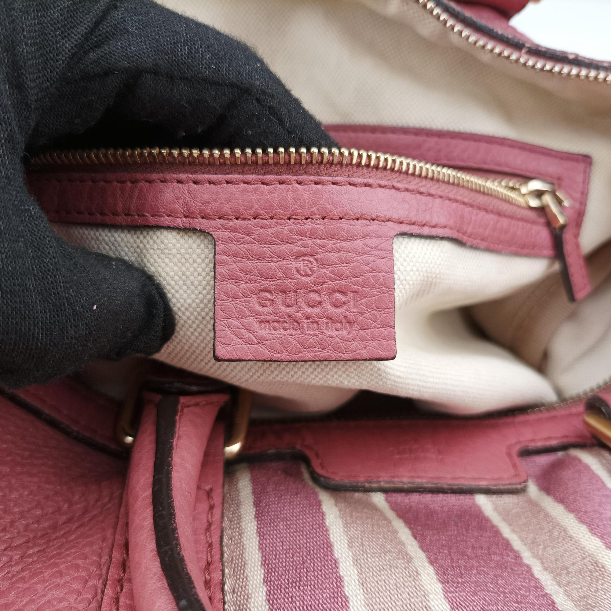 Sherry Line Pink Leather 247205 E013613059シェリーライン ピンク レザー 247205 E013613059