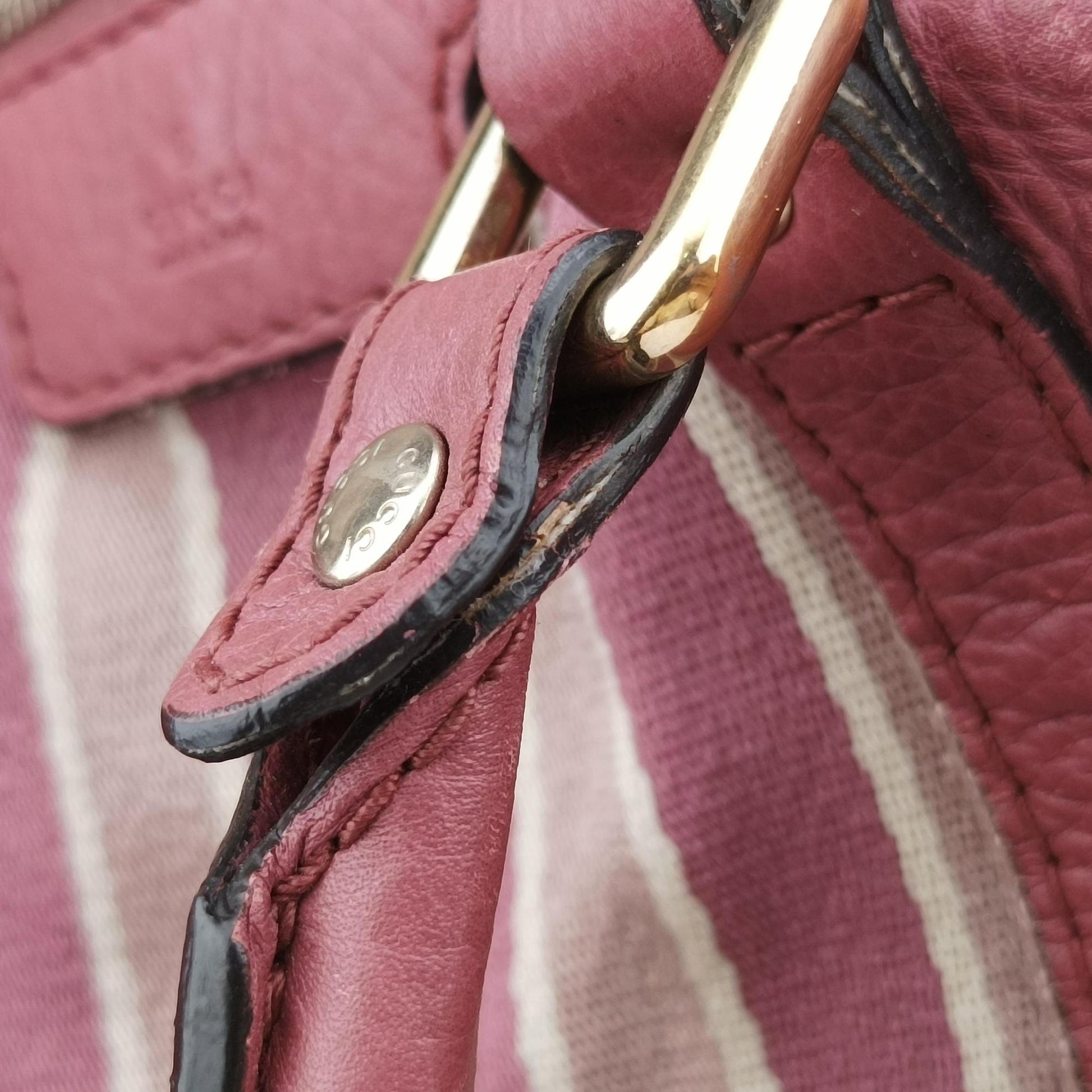 Sherry Line Pink Leather 247205 E013613059シェリーライン ピンク レザー 247205 E013613059