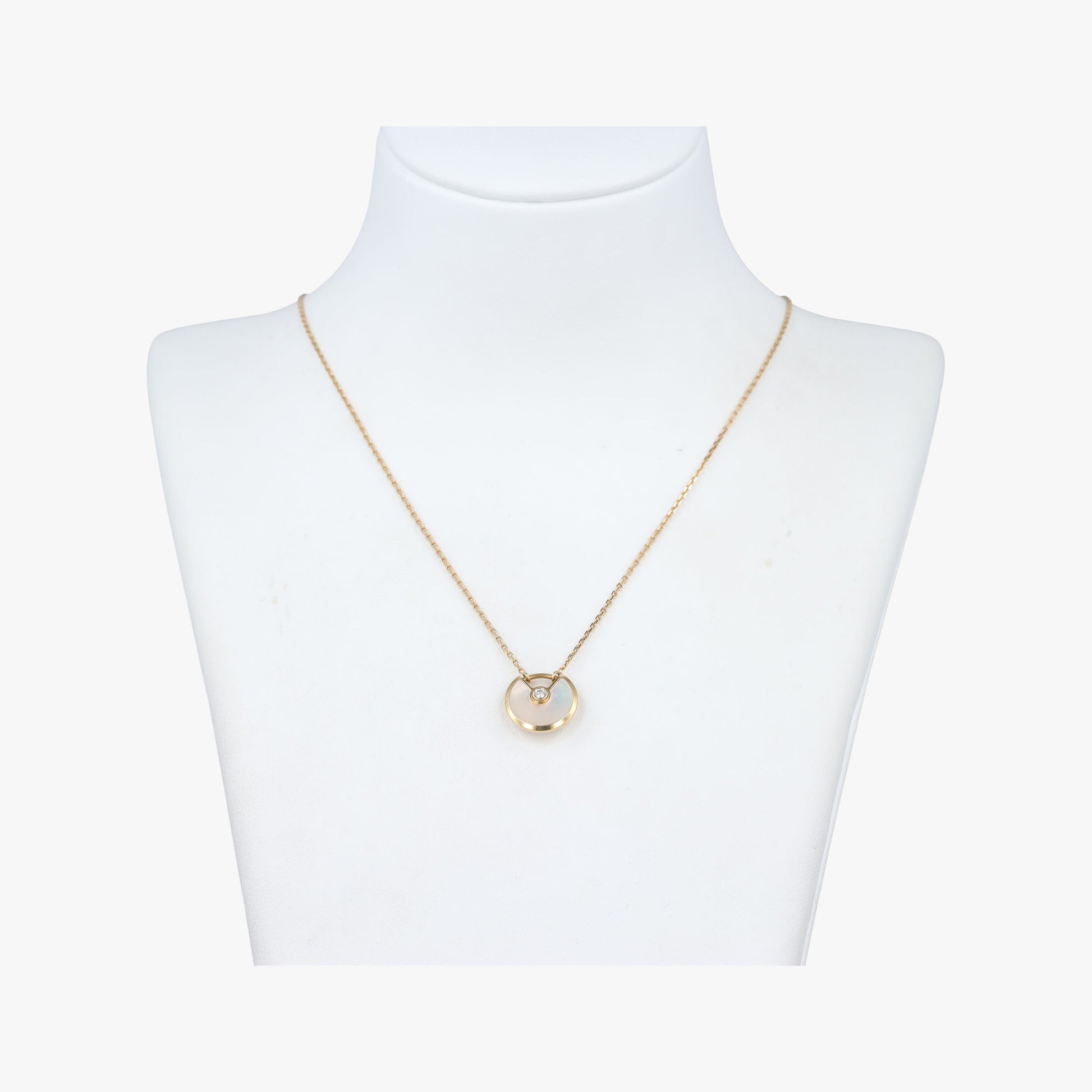 Amulette de Cartier Gold×White AU750 B3047100 AYJ317カルティエ アミュレット ゴールド×ホワイト AU750 B3047100 AYJ317