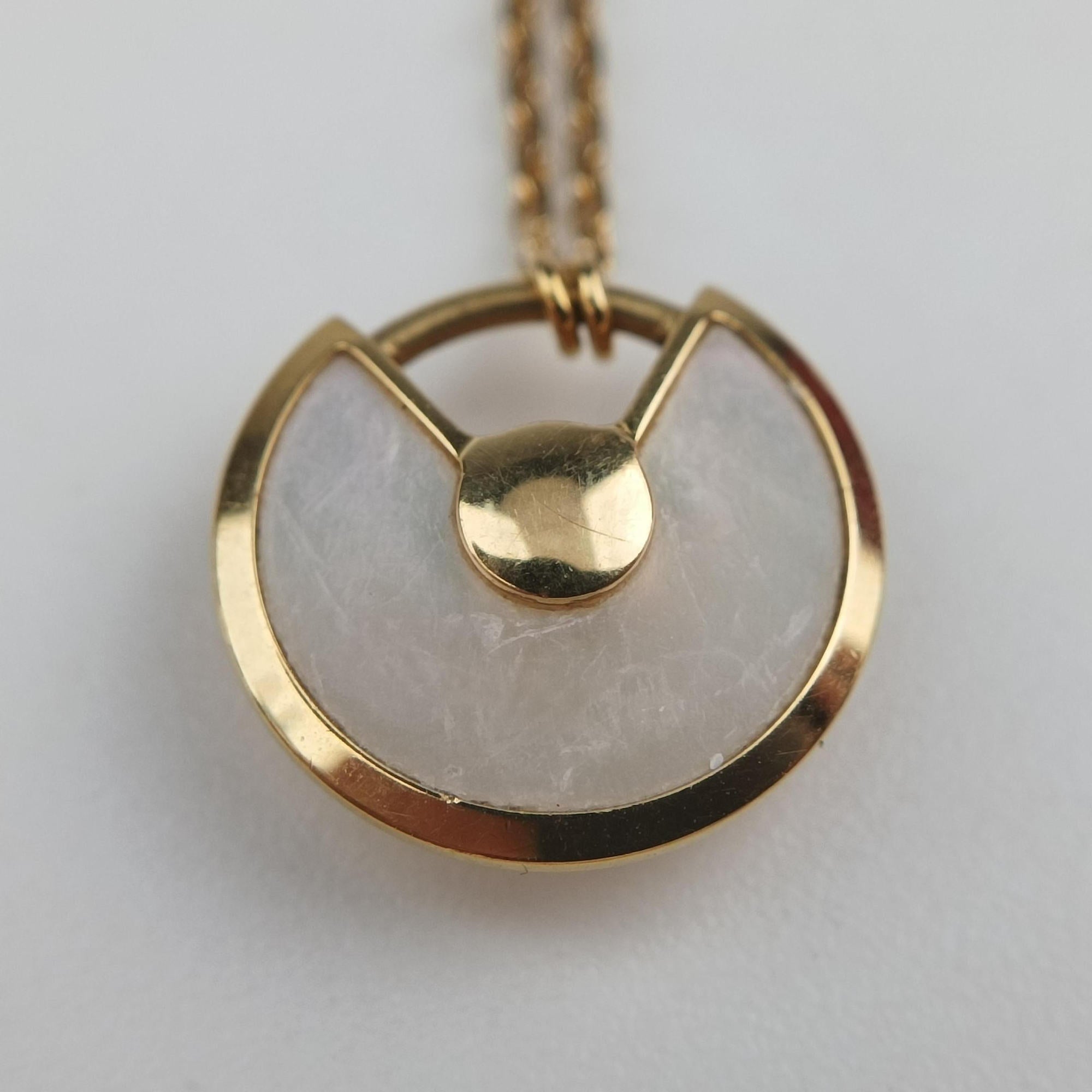Amulette de Cartier Gold×White AU750 B3047100 AYJ317カルティエ アミュレット ゴールド×ホワイト AU750 B3047100 AYJ317