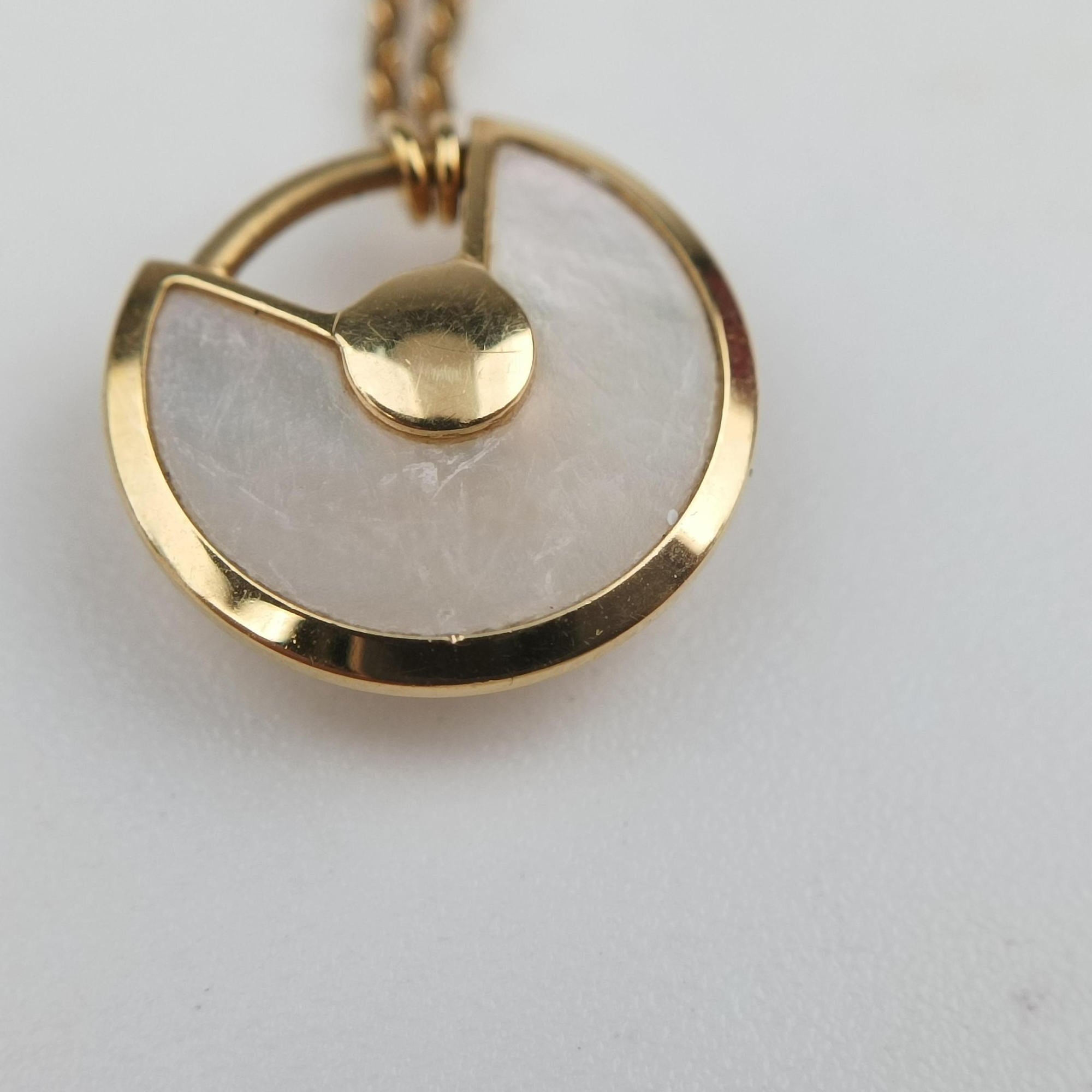 Amulette de Cartier Gold×White AU750 B3047100 AYJ317カルティエ アミュレット ゴールド×ホワイト AU750 B3047100 AYJ317