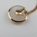 Amulette de Cartier Gold×White AU750 B3047100 AYJ317カルティエ アミュレット ゴールド×ホワイト AU750 B3047100 AYJ317