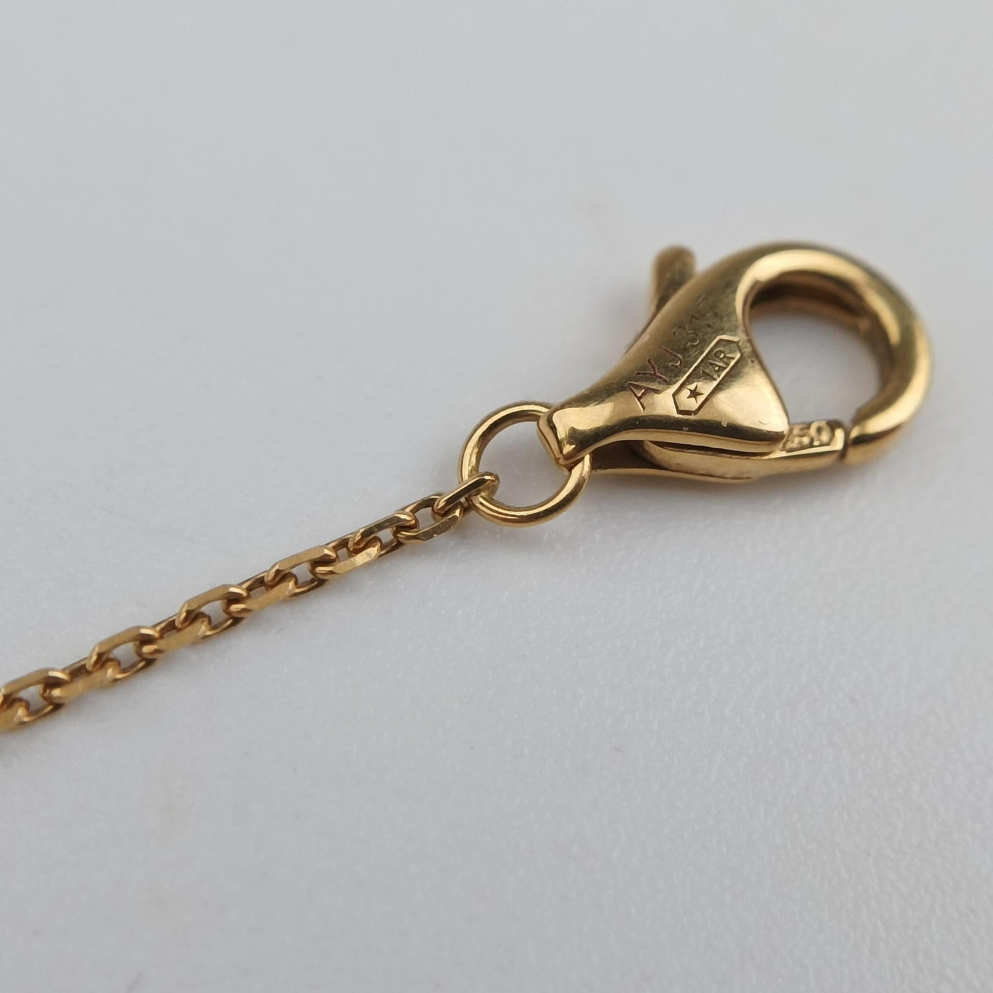 Amulette de Cartier Gold×White AU750 B3047100 AYJ317カルティエ アミュレット ゴールド×ホワイト AU750 B3047100 AYJ317