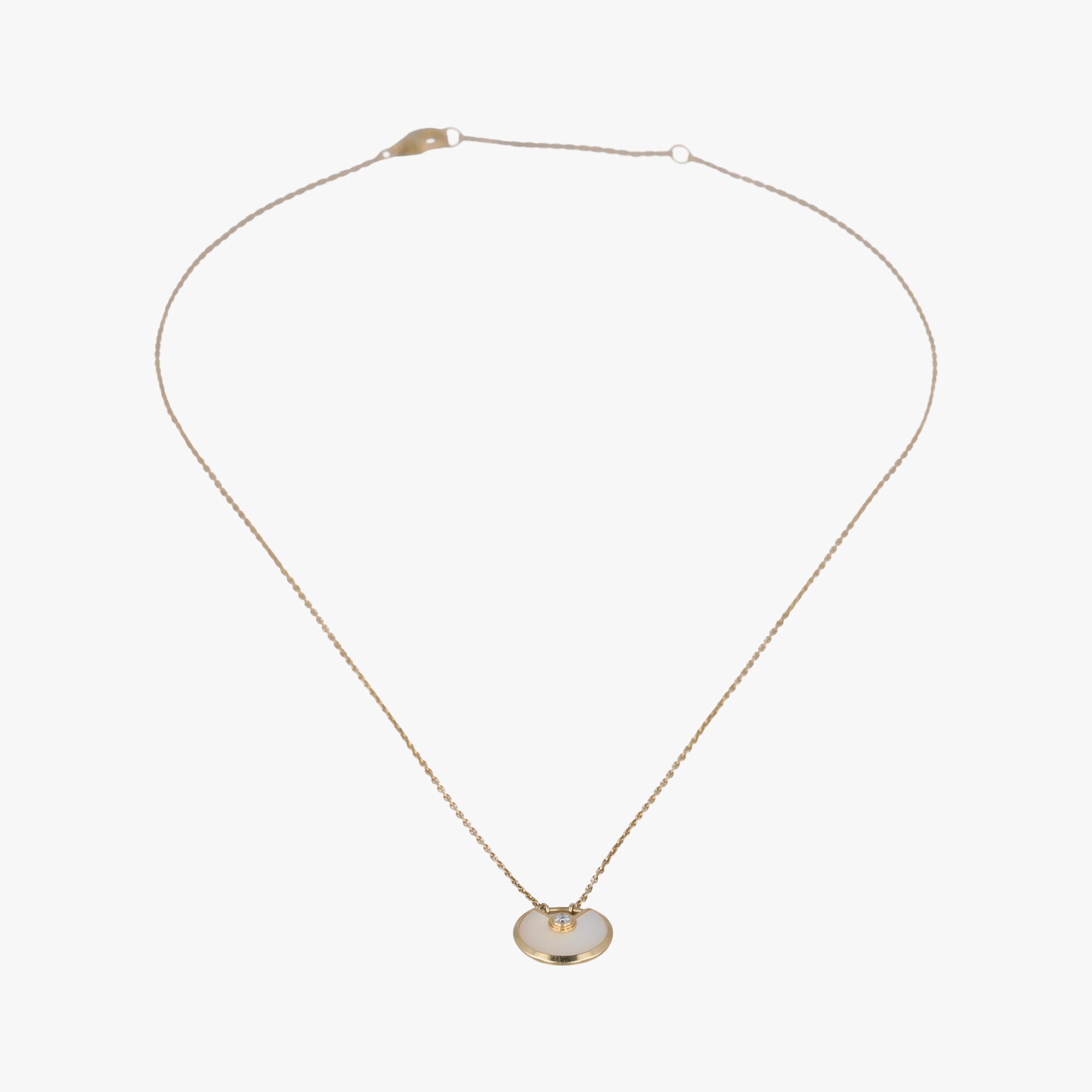 Amulette de Cartier Gold×White AU750 B3047100 AYJ317カルティエ アミュレット ゴールド×ホワイト AU750 B3047100 AYJ317