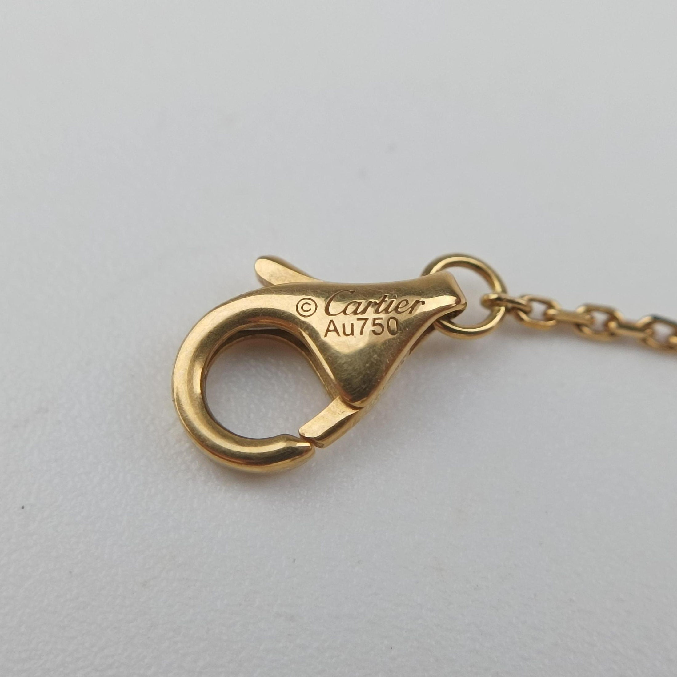 Amulette de Cartier Gold×White AU750 B3047100 AYJ317カルティエ アミュレット ゴールド×ホワイト AU750 B3047100 AYJ317