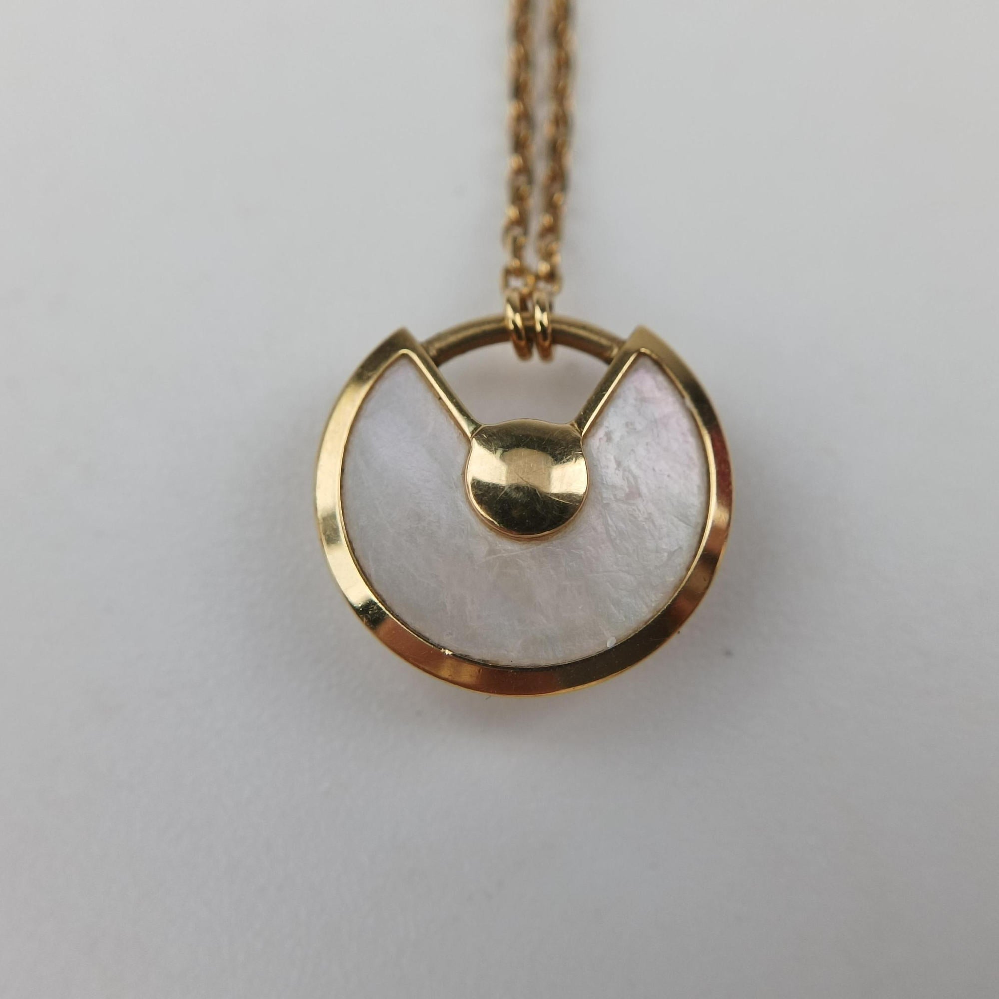 Amulette de Cartier Gold×White AU750 B3047100 AYJ317カルティエ アミュレット ゴールド×ホワイト AU750 B3047100 AYJ317