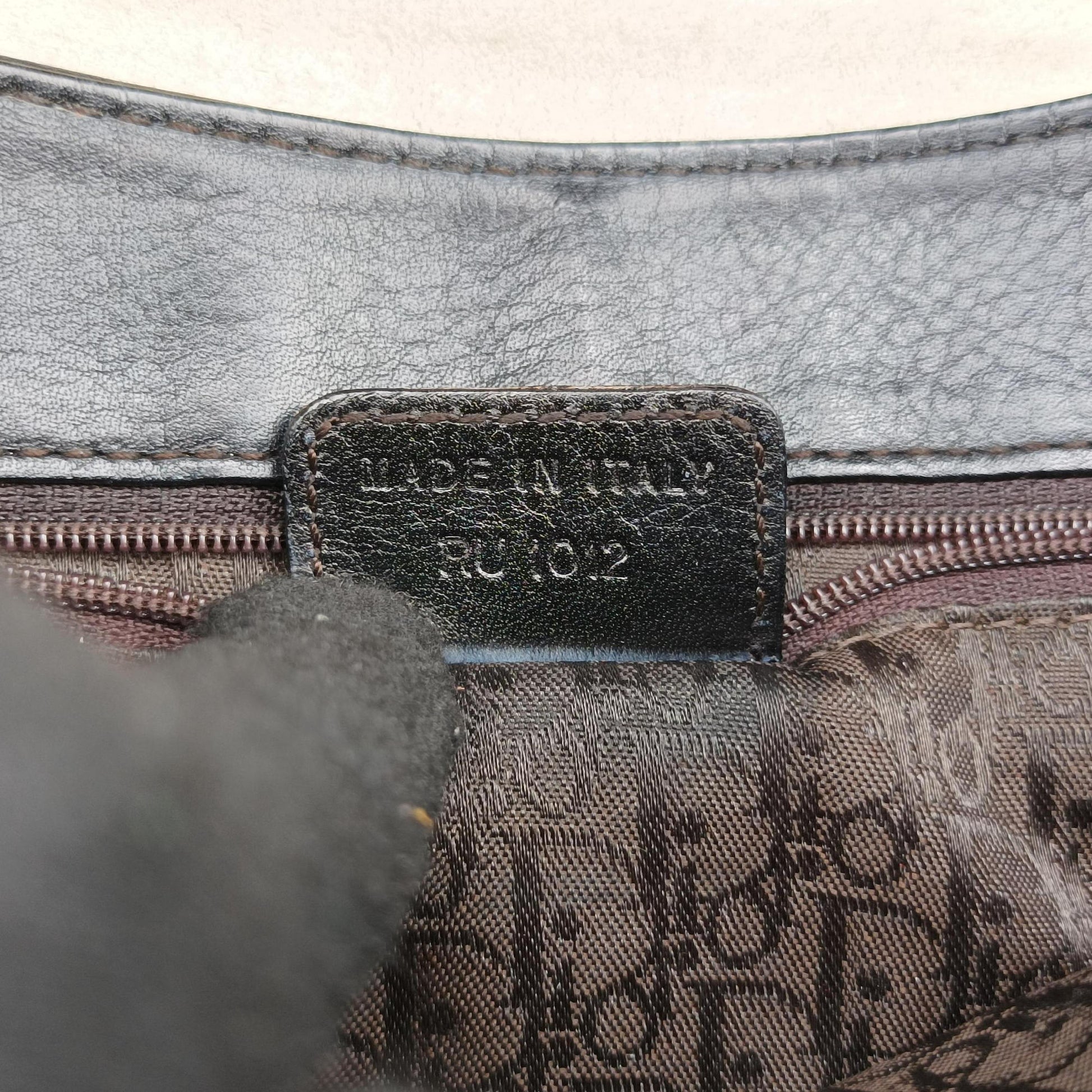 Saddle Black Leather RU 10 12サドルバッグ ブラック レザー RU 10 12