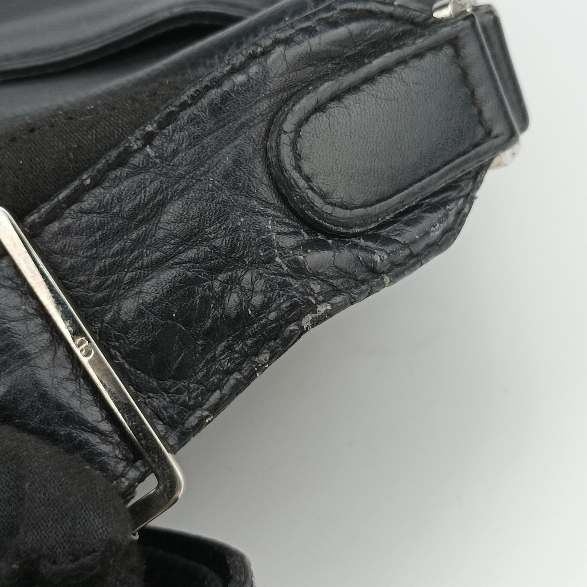 Saddle Black Leather RU 10 12サドルバッグ ブラック レザー RU 10 12