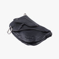 Saddle Black Leather RU 10 12サドルバッグ ブラック レザー RU 10 12