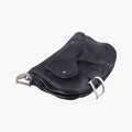 Saddle Black Leather RU 10 12サドルバッグ ブラック レザー RU 10 12