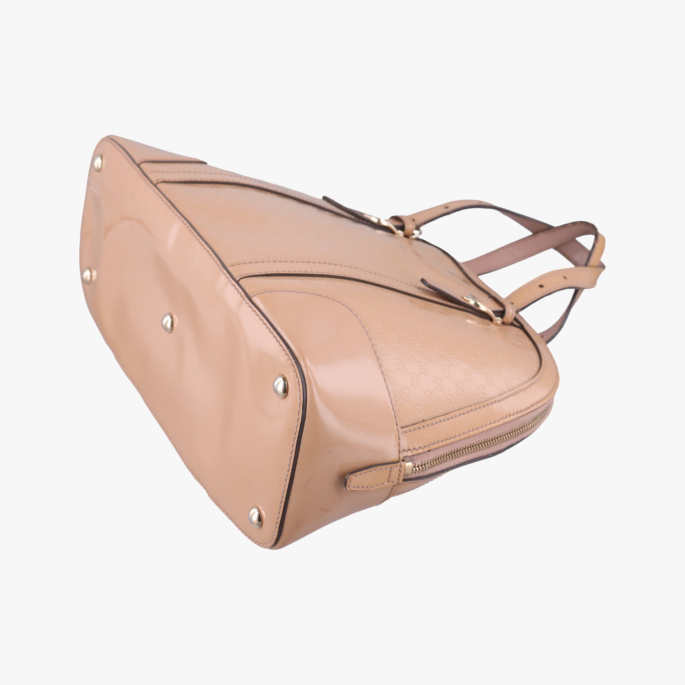 Microguccissima Beige Patent Leather 309617 F015257176マイクログッチシマ ベージュ パテント 309617 F015257176