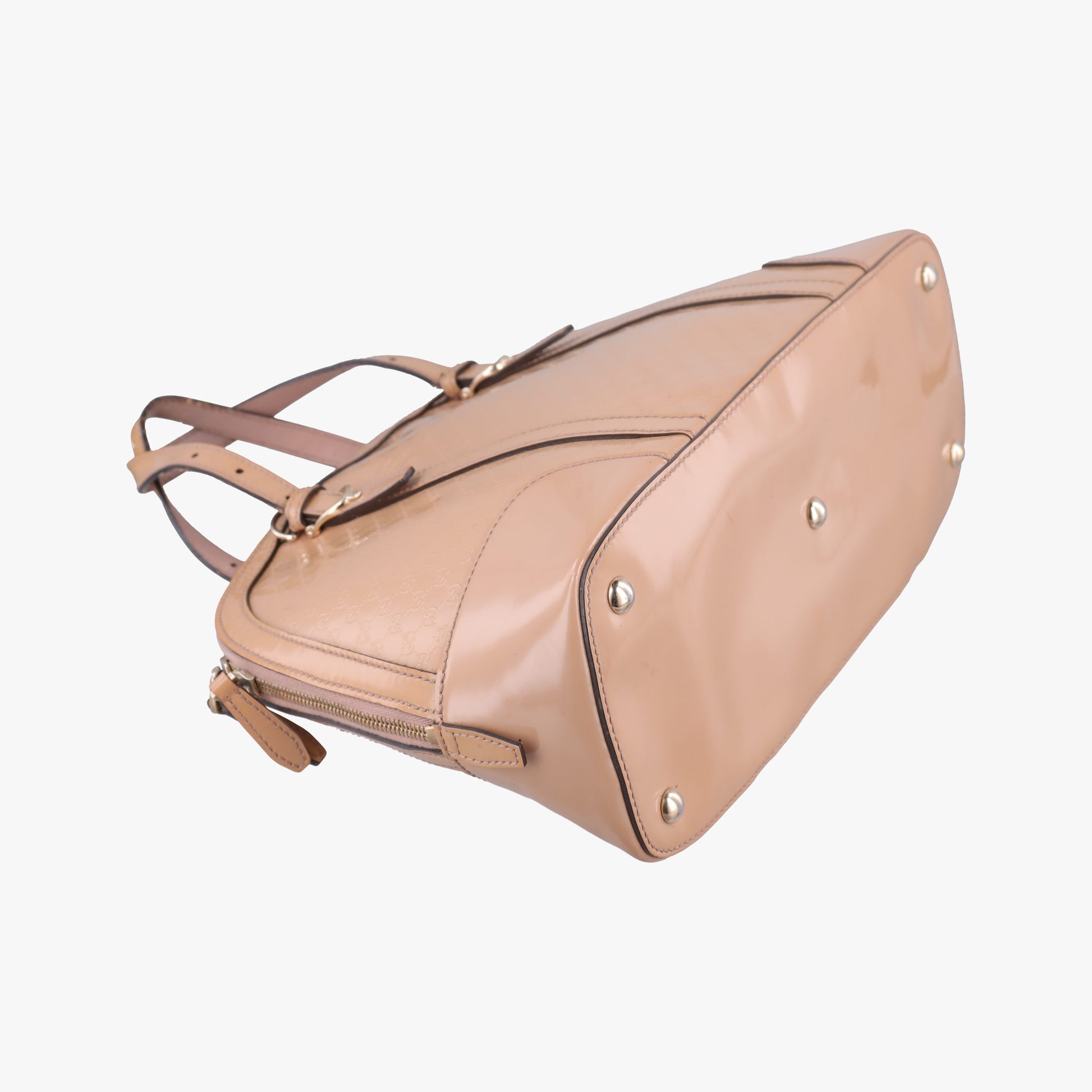 Microguccissima Beige Patent Leather 309617 F015257176マイクログッチシマ ベージュ パテント 309617 F015257176