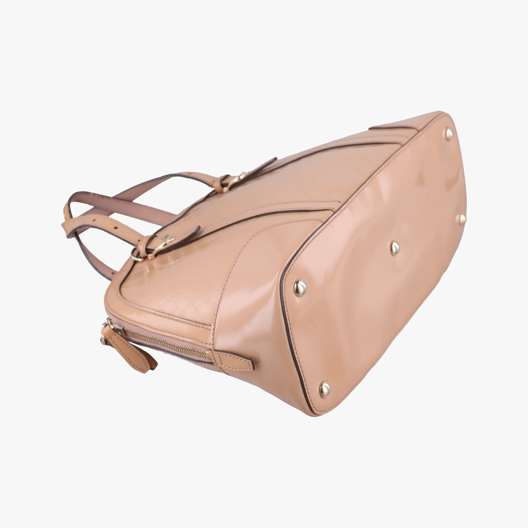 Microguccissima Beige Patent Leather 309617 F015257176マイクログッチシマ ベージュ パテント 309617 F015257176