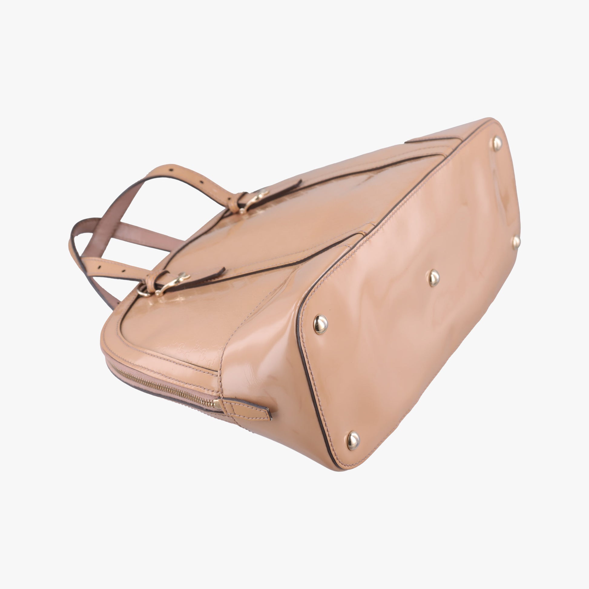 Microguccissima Beige Patent Leather 309617 F015257176マイクログッチシマ ベージュ パテント 309617 F015257176