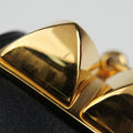 Collier de Chien Black×golden Leather × GP S T NM 010コリエ ド シアン ブラック×ゴールド レザー×GP S T NM 010
