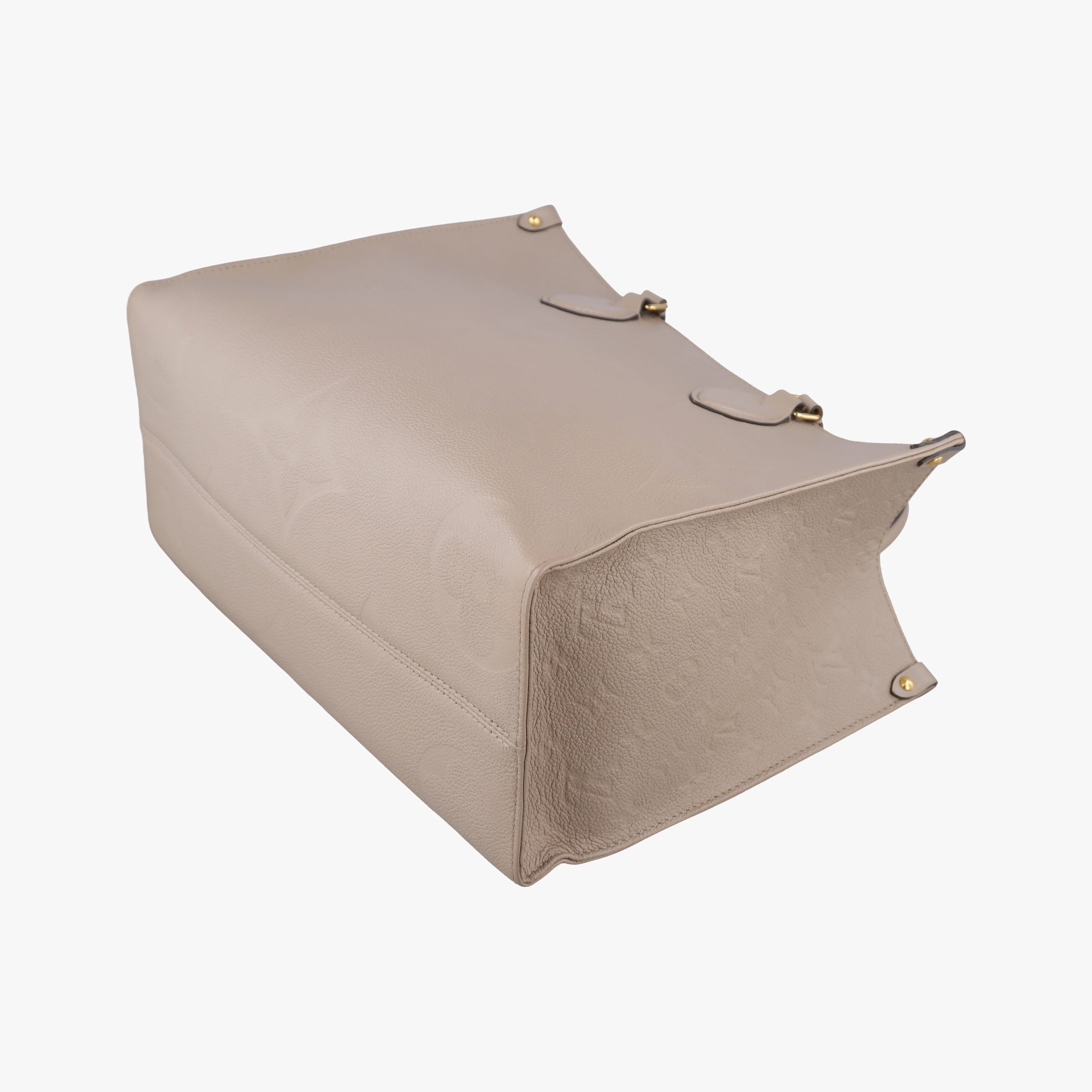 OntheGo MM Beige Monogram Empreinte M45607 IC ChipオンザゴーMM ベージュ系 モノグラム アンプラント M45607 ICチップ