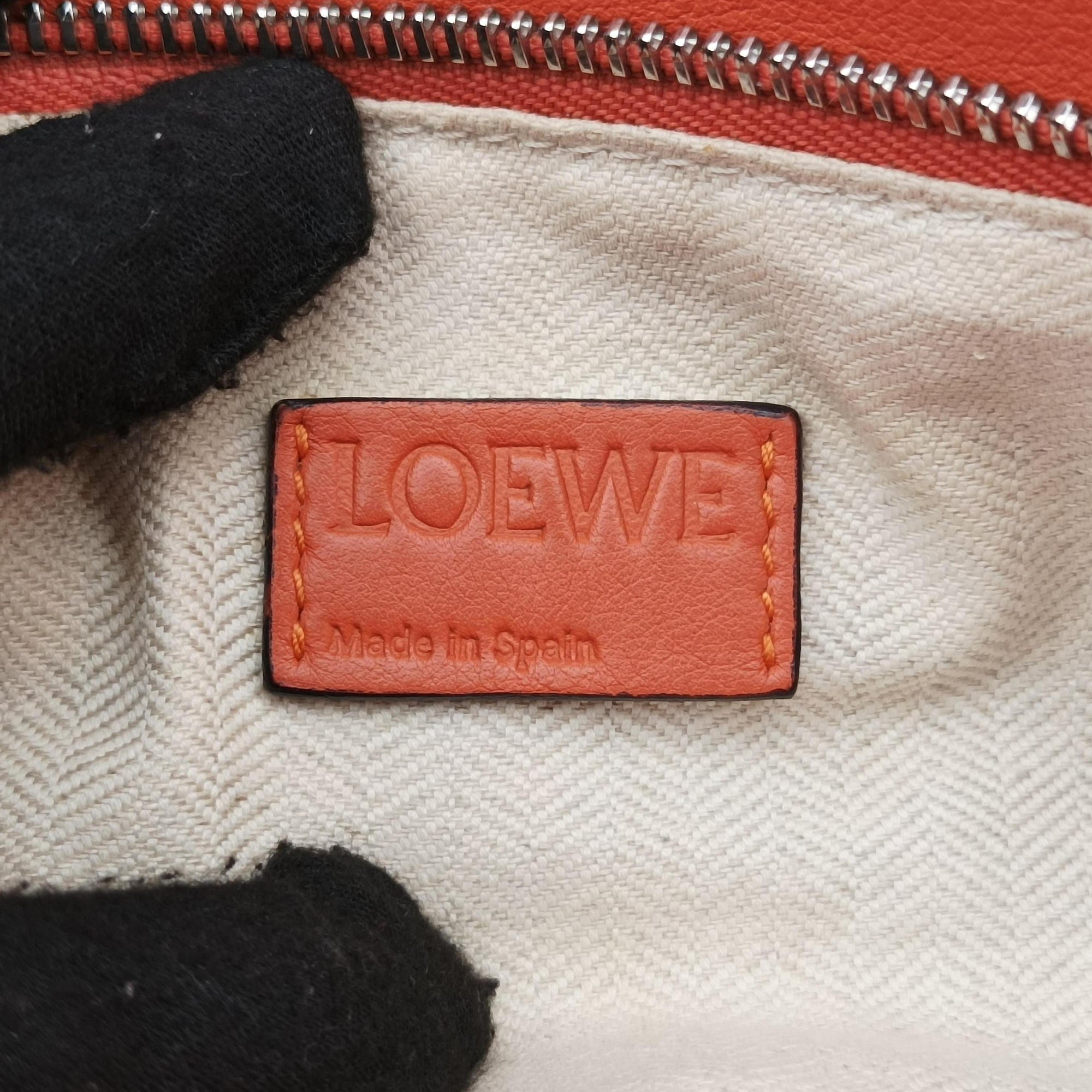 Puzzle Bag Medium Orange Leather 011505パズルバッグ ミディアム オレンジ レザー 011505