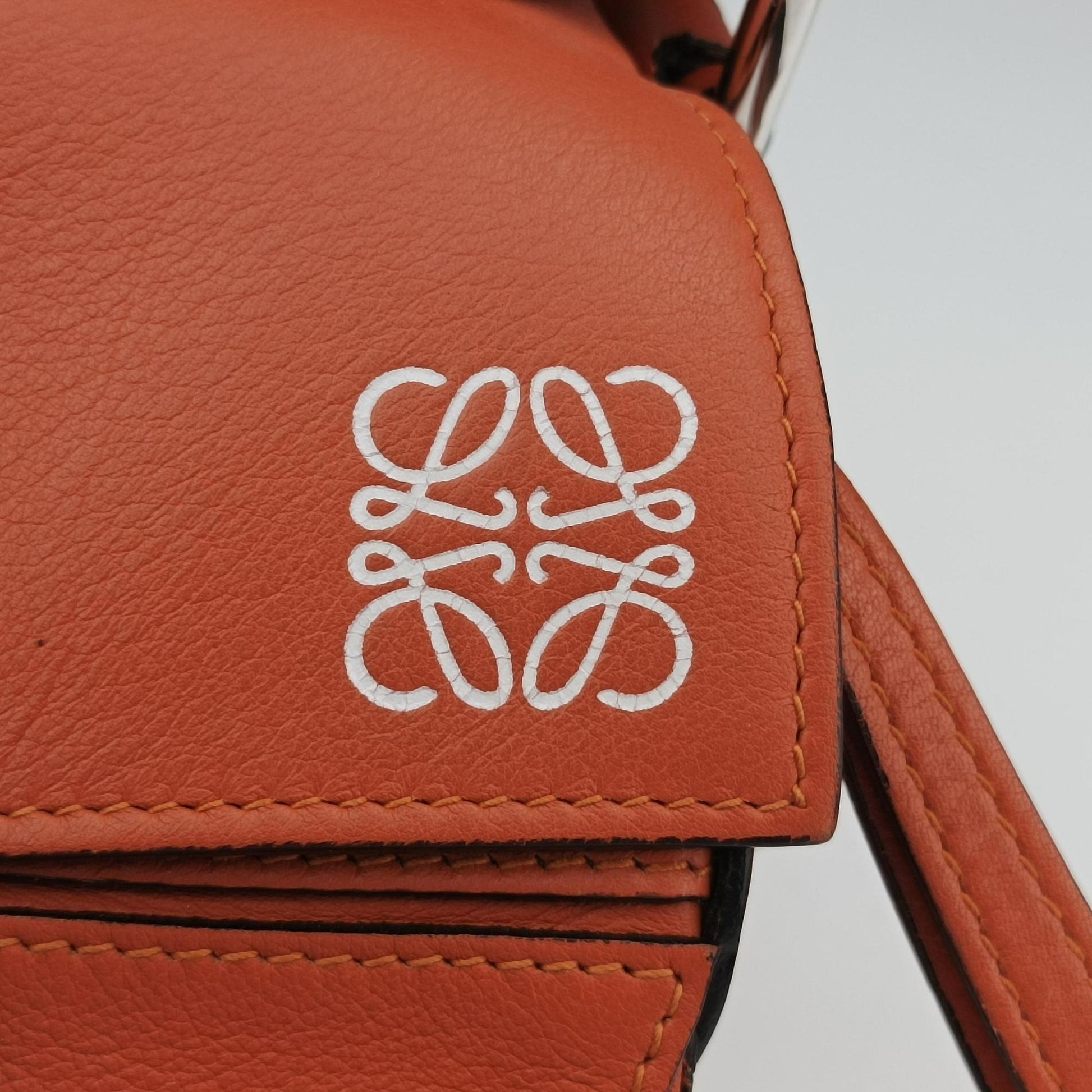 Puzzle Bag Medium Orange Leather 011505パズルバッグ ミディアム オレンジ レザー 011505