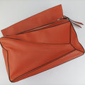 Puzzle Bag Medium Orange Leather 011505パズルバッグ ミディアム オレンジ レザー 011505
