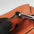 Puzzle Bag Medium Orange Leather 011505パズルバッグ ミディアム オレンジ レザー 011505