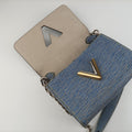 Portefeuille Twist Denim blue Epi M61036 SR0165ツイスト デニムブルー エピ M61036 SR0165
