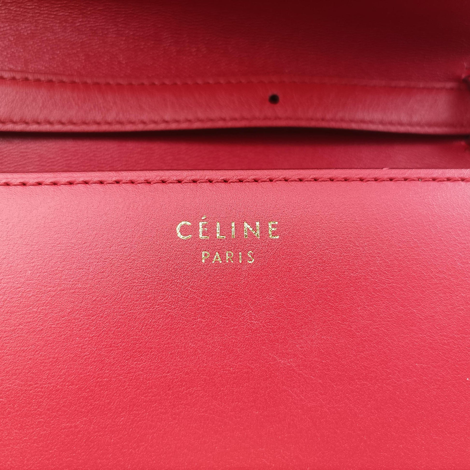 Classic Box Red Leather S-LA-4177クラシックボックス レッド レザー S-LA-4177