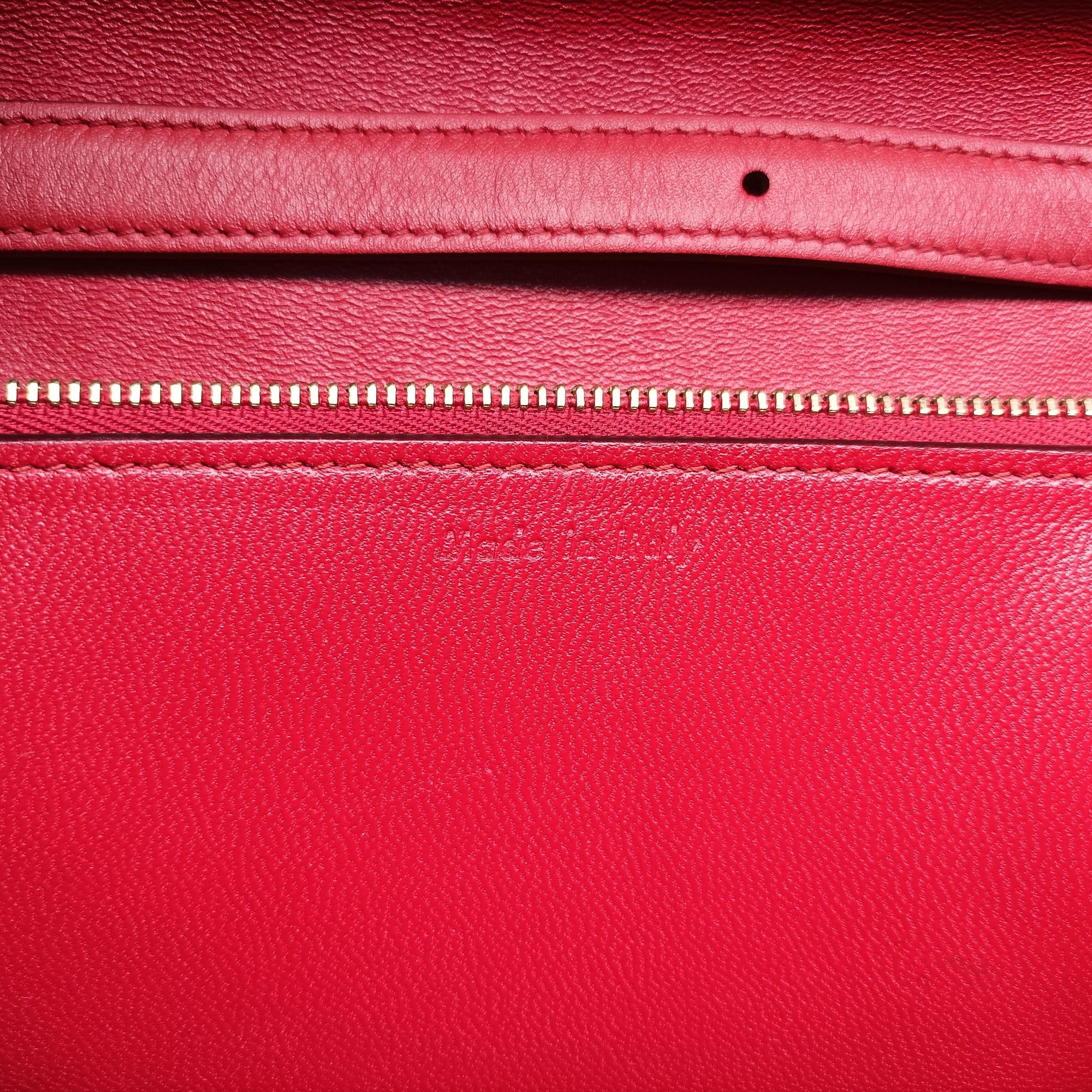 Classic Box Red Leather S-LA-4177クラシックボックス レッド レザー S-LA-4177