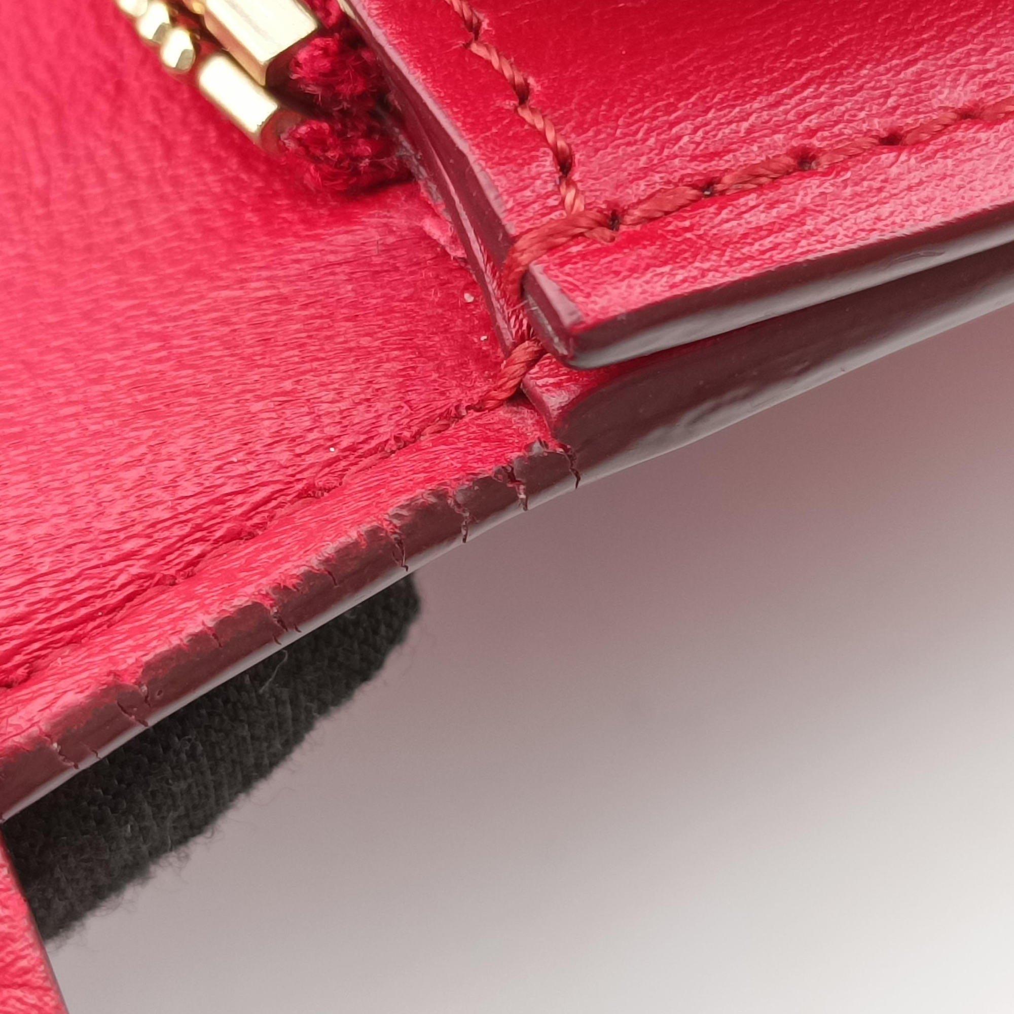 Classic Box Red Leather S-LA-4177クラシックボックス レッド レザー S-LA-4177
