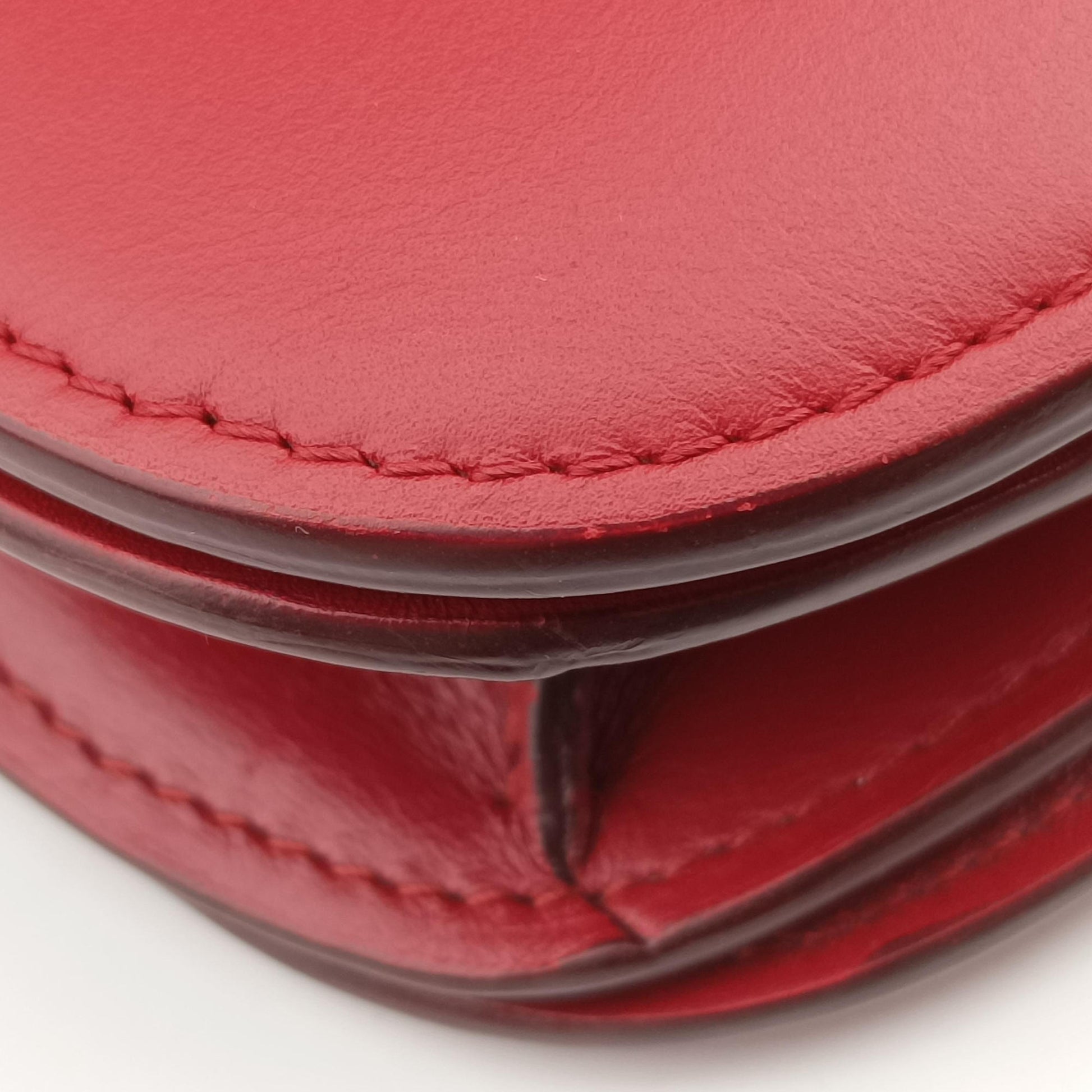 Classic Box Red Leather S-LA-4177クラシックボックス レッド レザー S-LA-4177