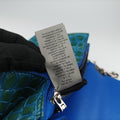 La Medusa Blue Croc-Effect Embossed Calf Leather CLG 647024607711ラ メドゥーサ ブルー クロコダイル調 エンボスレザー CLG 647024607711