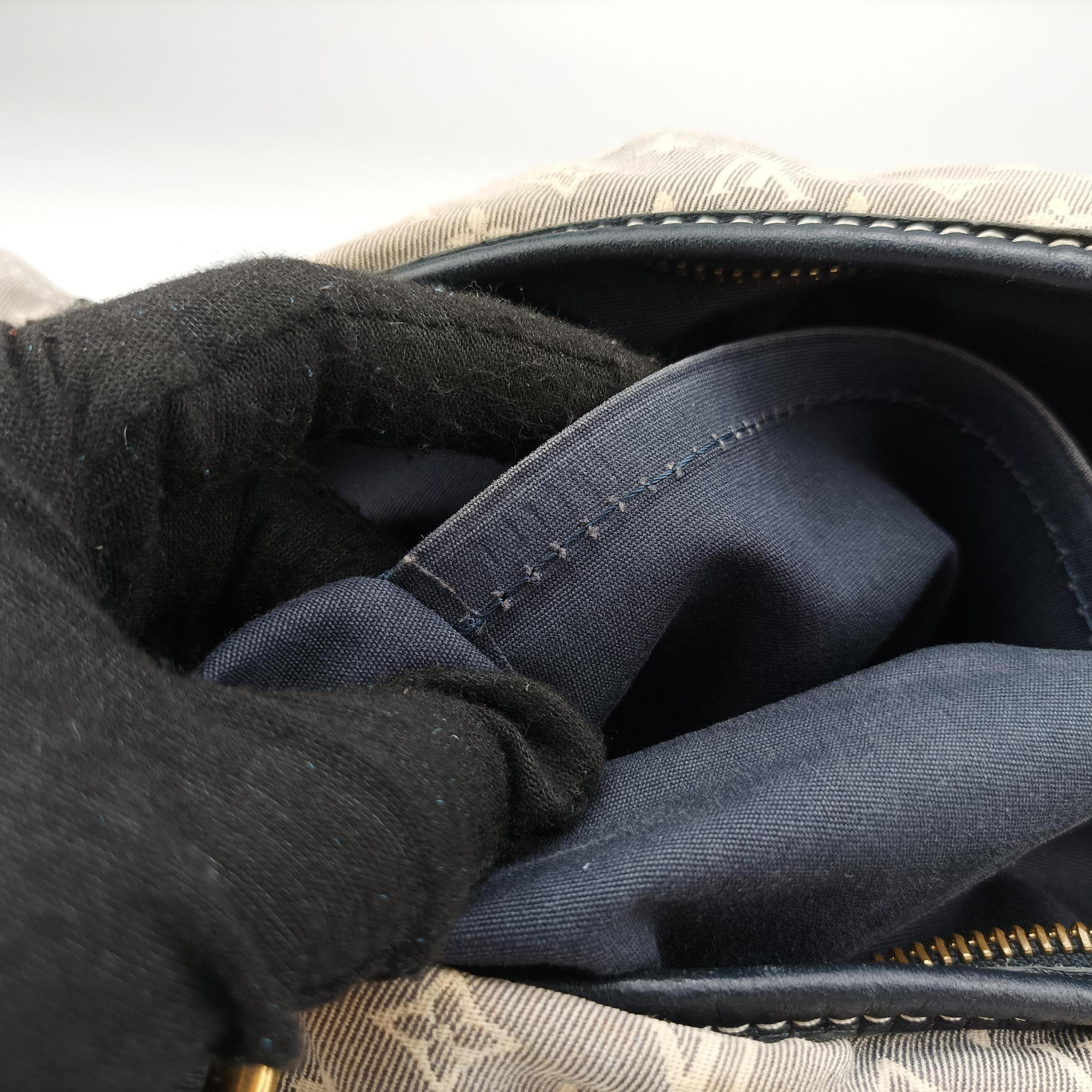 Elegie Encre Monogram Idylle Jacquard Canvas × Leather M56697 Lot number unknownエレジー アンクル モノグラム・イディールキャンバス×レザー M56697 製番不明
