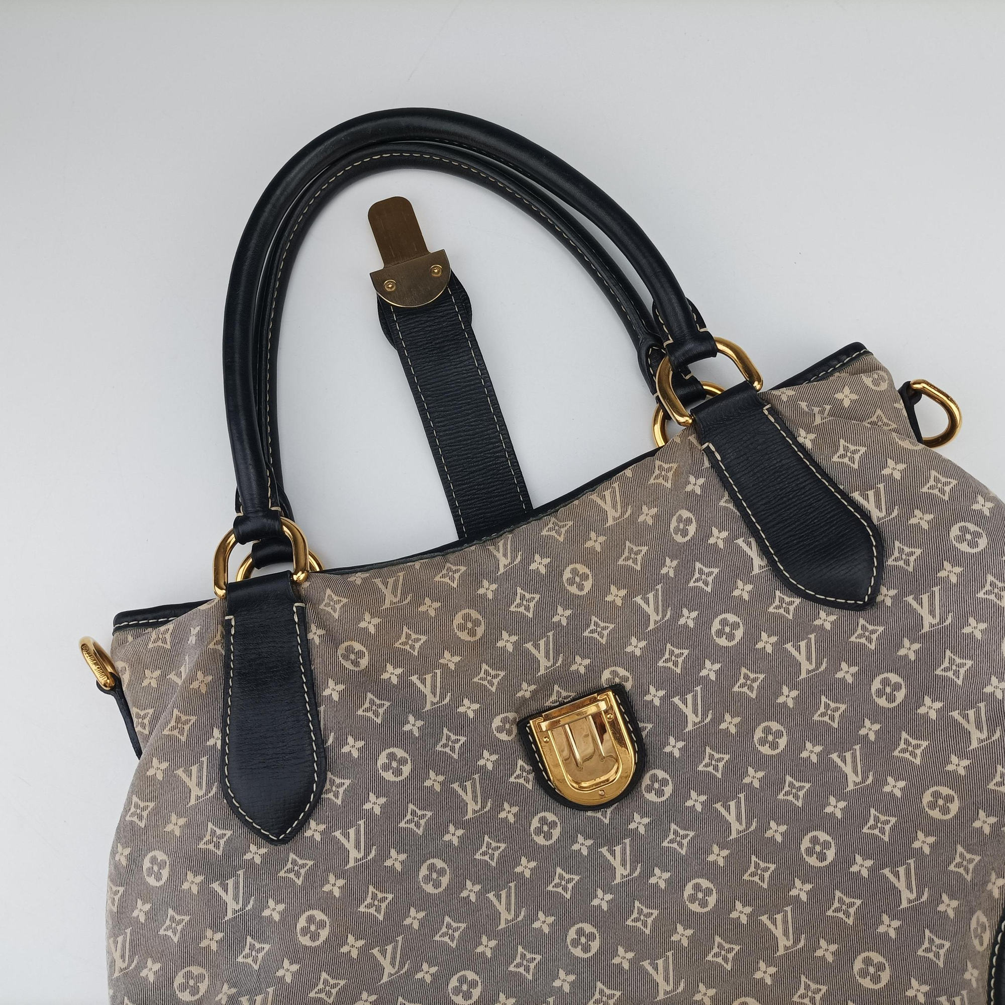 Elegie Encre Monogram Idylle Jacquard Canvas × Leather M56697 Lot number unknownエレジー アンクル モノグラム・イディールキャンバス×レザー M56697 製番不明