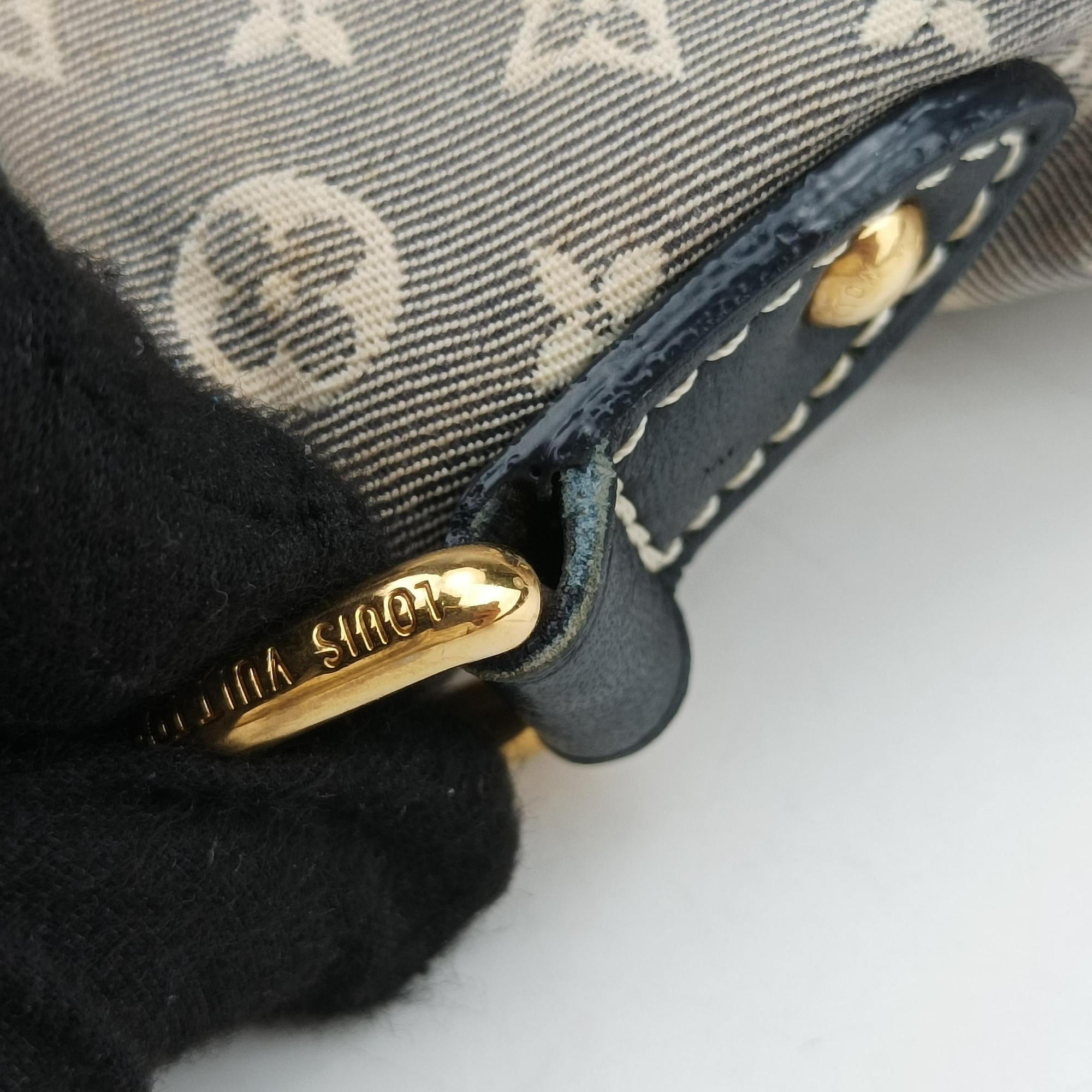 Elegie Encre Monogram Idylle Jacquard Canvas × Leather M56697 Lot number unknownエレジー アンクル モノグラム・イディールキャンバス×レザー M56697 製番不明