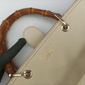 Bamboo Shopper White Leather 323660 I015983903バンブーショッパー ホワイト レザー 323660 I015983903