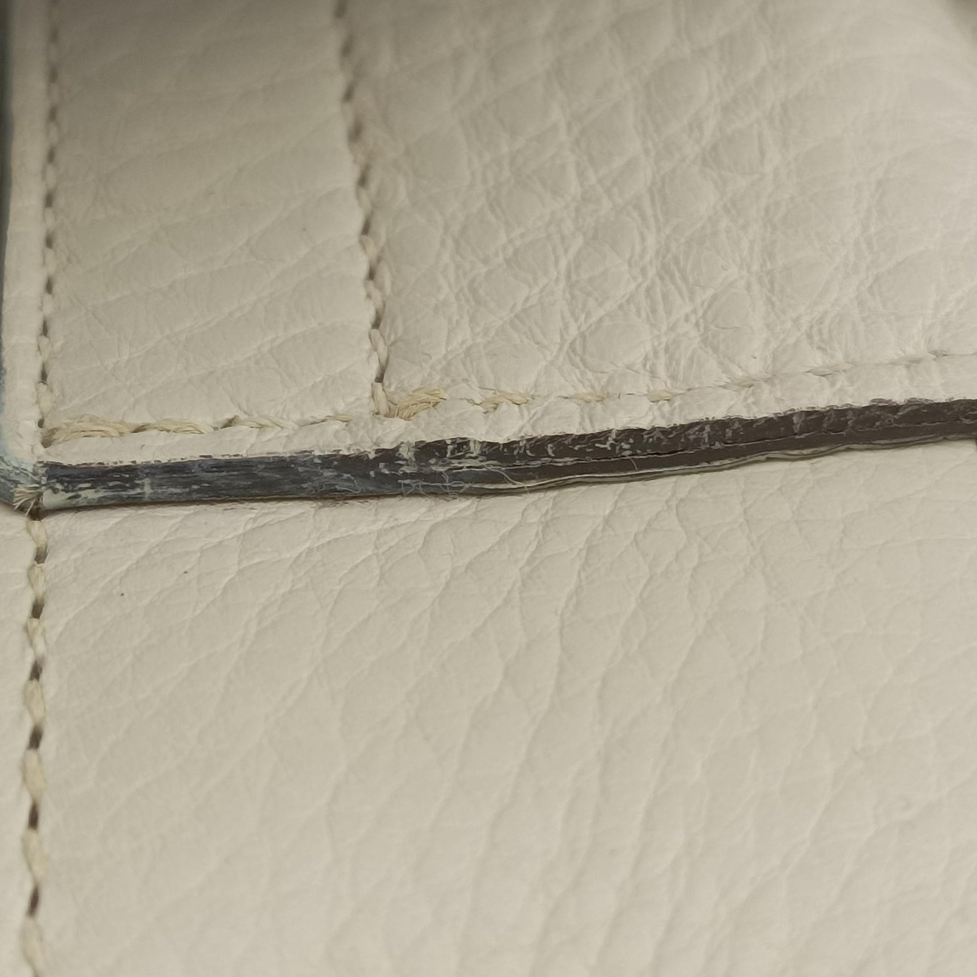 Bamboo Shopper White Leather 323660 I015983903バンブーショッパー ホワイト レザー 323660 I015983903