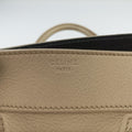 Luggage Small Square Phantom Beige Leather F-PA-0151ラゲージスモールスクエアファントム ベージュ レザー F-PA-0151