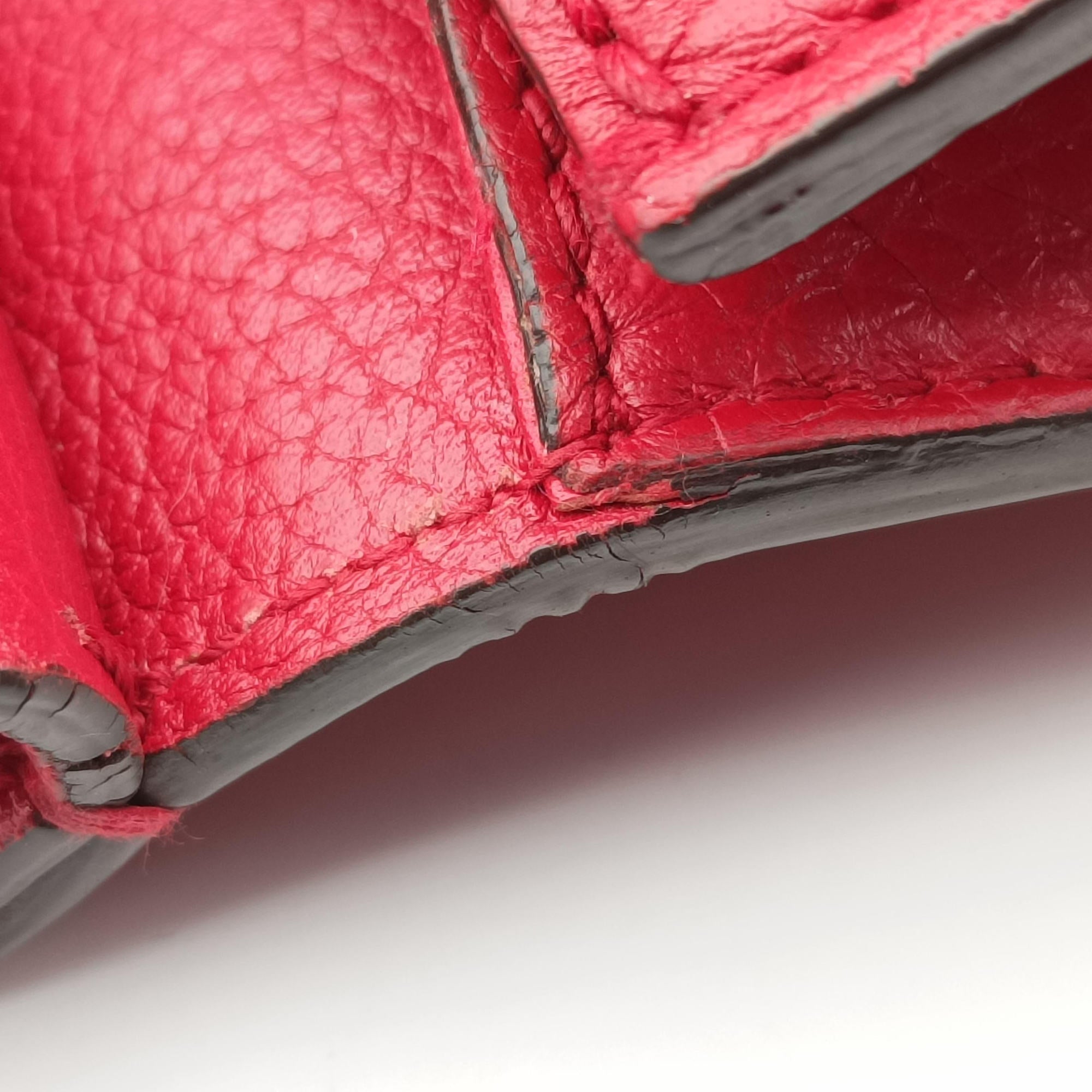 GG Marmont Red Leather 421890 Lot number unknownGGマーモント レッド レザー 421890 製番不明