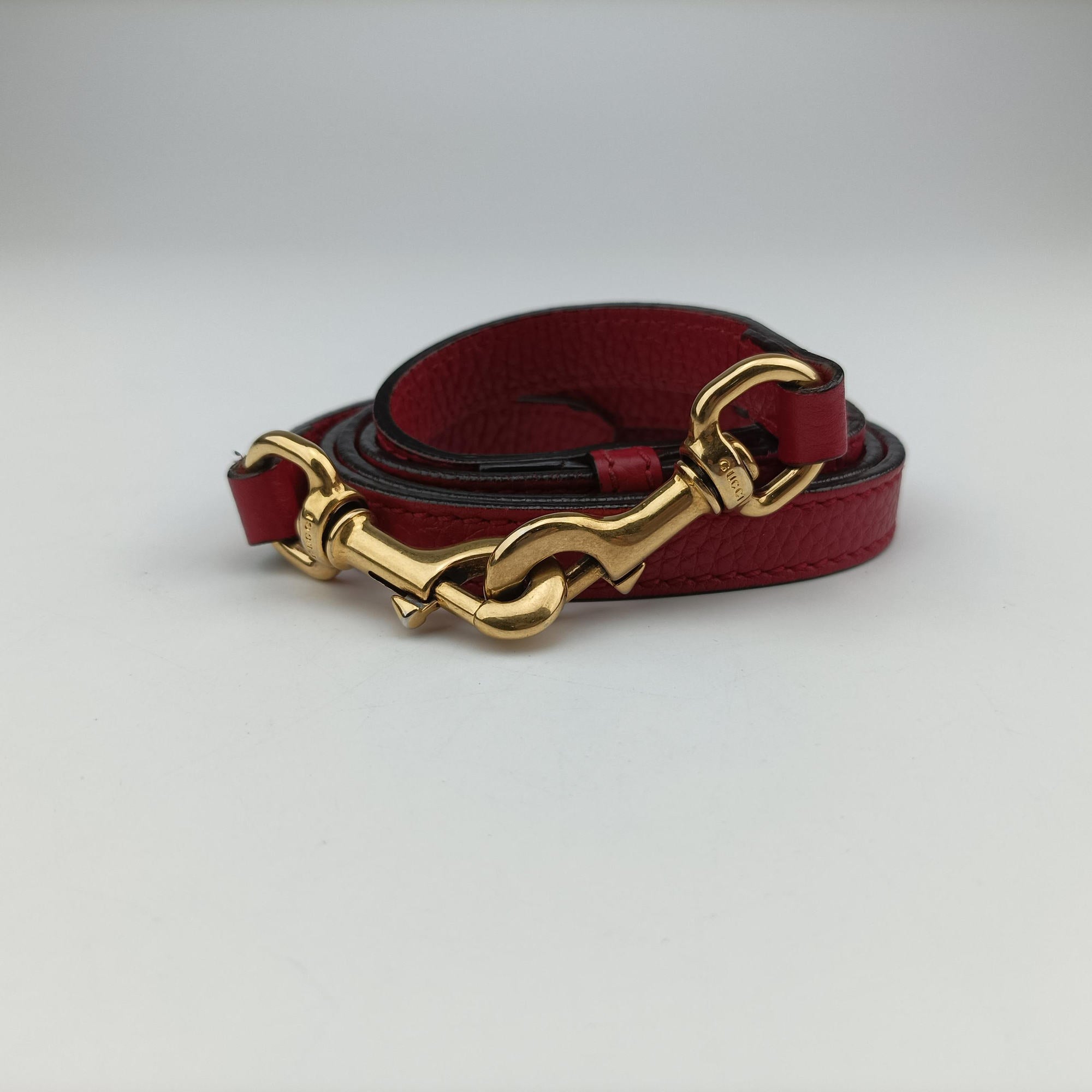 GG Marmont Red Leather 421890 Lot number unknownGGマーモント レッド レザー 421890 製番不明