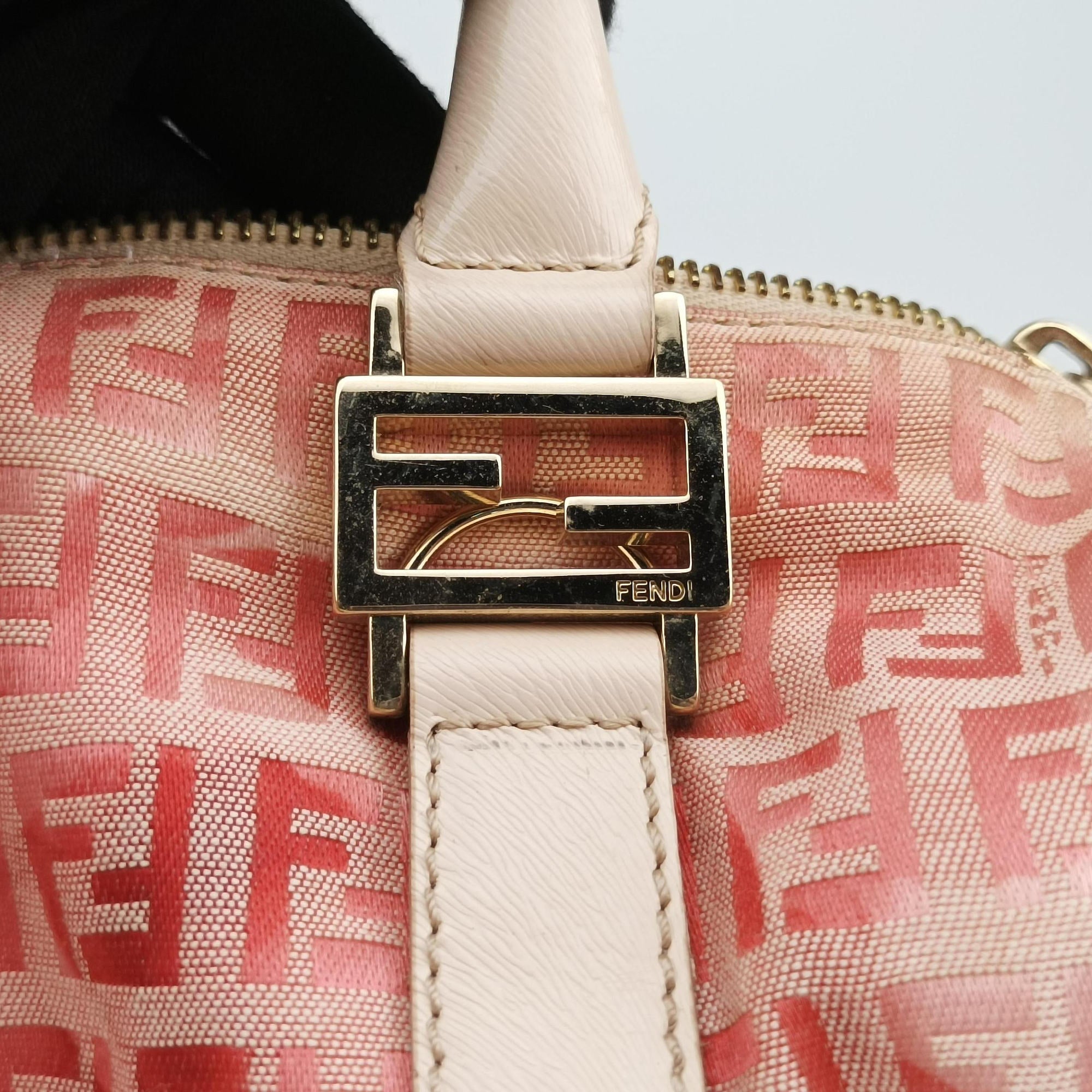 Zucchino Forever Bauletto Pink×Multicolour canvas×leather 8BL068 8BL068/CT5 108/2305ズッキーノ フォーエバー バウレット ピンク×マルチカラー キャンバス×レザー 8BL068 8BL068/CT5 108/2305