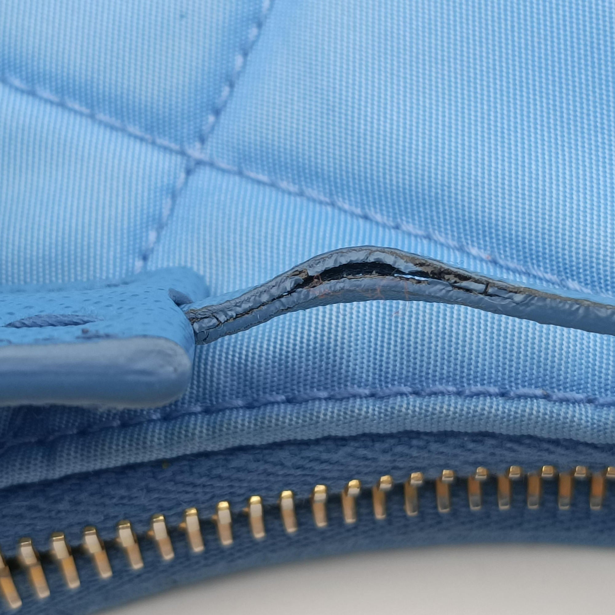 Re-Edition 1995 Re-Nylon Periwinkle Blue Nylon×Saffiano Leather 1BC204 180リエディション 1995 リナイロン ペリウィンブルブルー ナイロン×サフィアーノレザー 1BC204 180