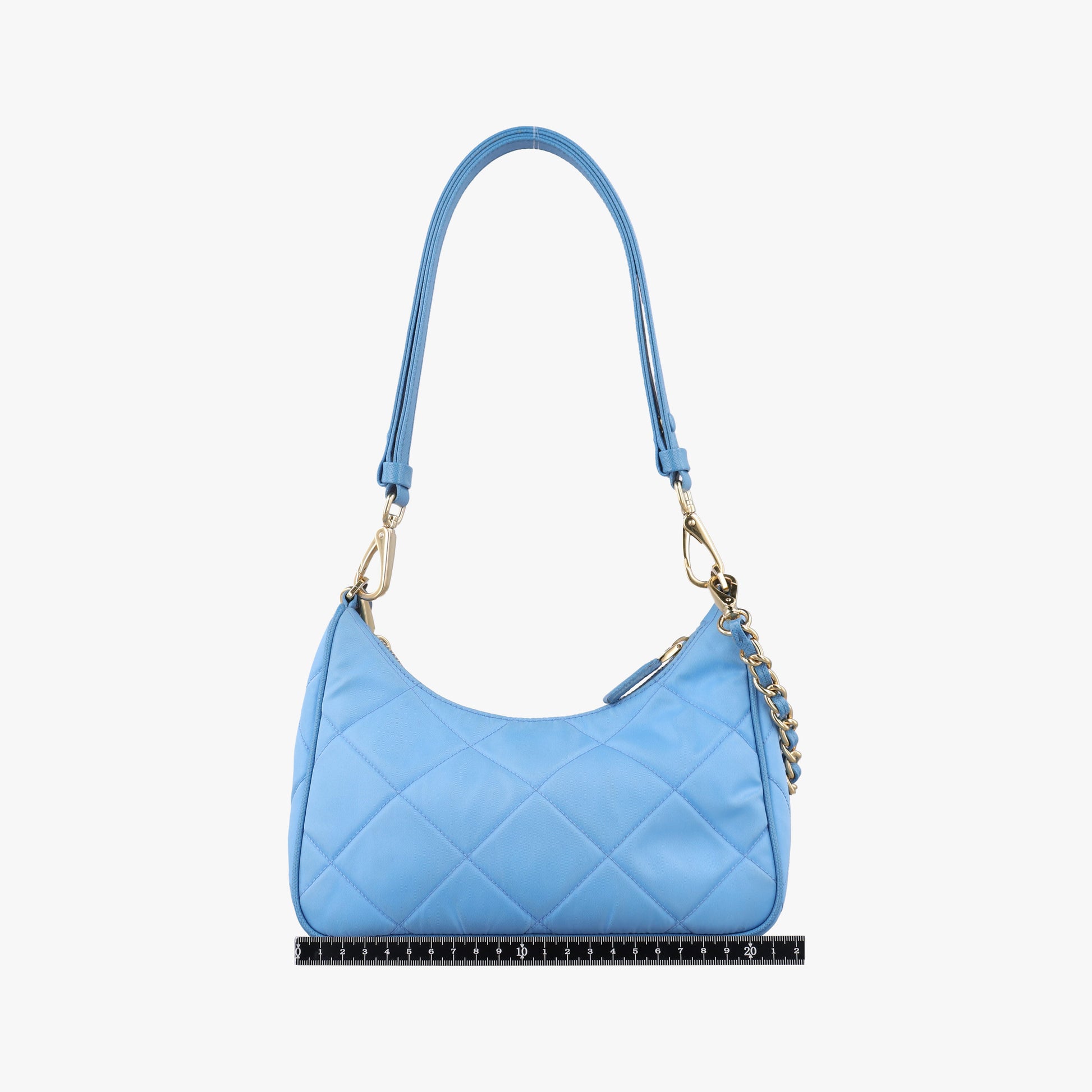 Re-Edition 1995 Re-Nylon Periwinkle Blue Nylon×Saffiano Leather 1BC204 180リエディション 1995 リナイロン ペリウィンブルブルー ナイロン×サフィアーノレザー 1BC204 180