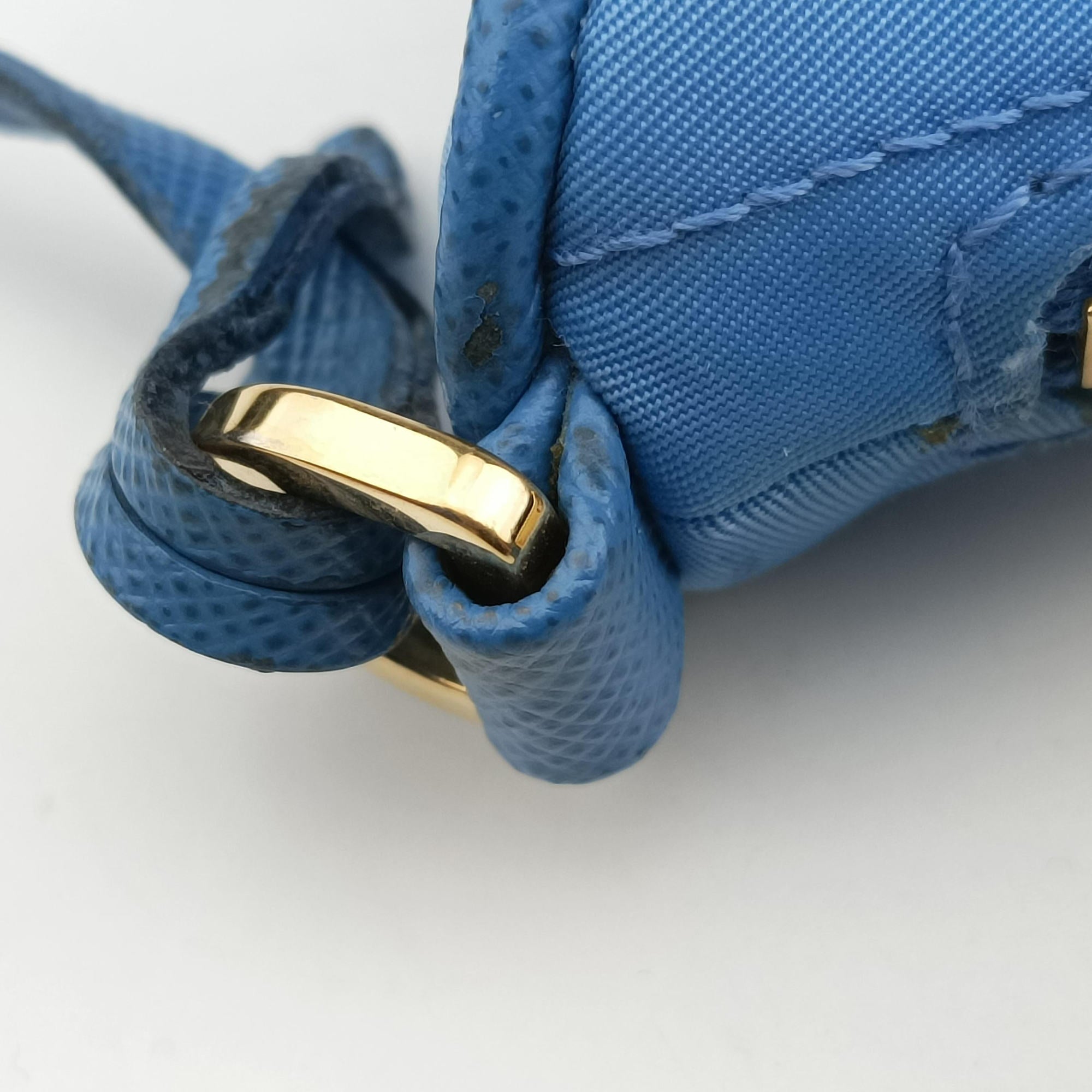 Re-Edition 1995 Re-Nylon Periwinkle Blue Nylon×Saffiano Leather 1BC204 180リエディション 1995 リナイロン ペリウィンブルブルー ナイロン×サフィアーノレザー 1BC204 180