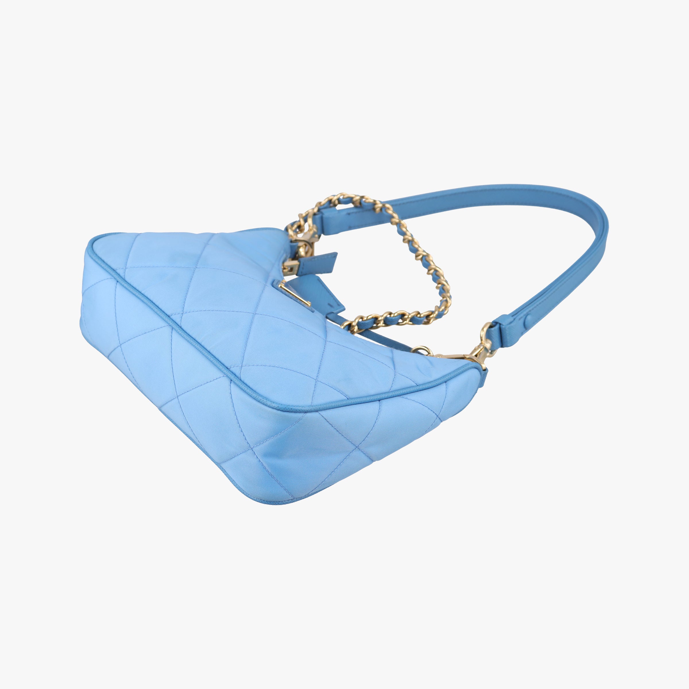Re-Edition 1995 Re-Nylon Periwinkle Blue Nylon×Saffiano Leather 1BC204 180リエディション 1995 リナイロン ペリウィンブルブルー ナイロン×サフィアーノレザー 1BC204 180