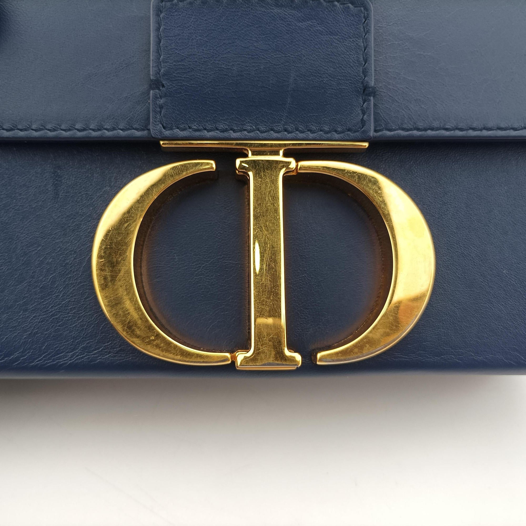 30 MONTAIGNE Navy Leather 01-RU-0199 IC Chip30 モンテーニュ ネイビー レザー 01-RU-0199 ICチップ