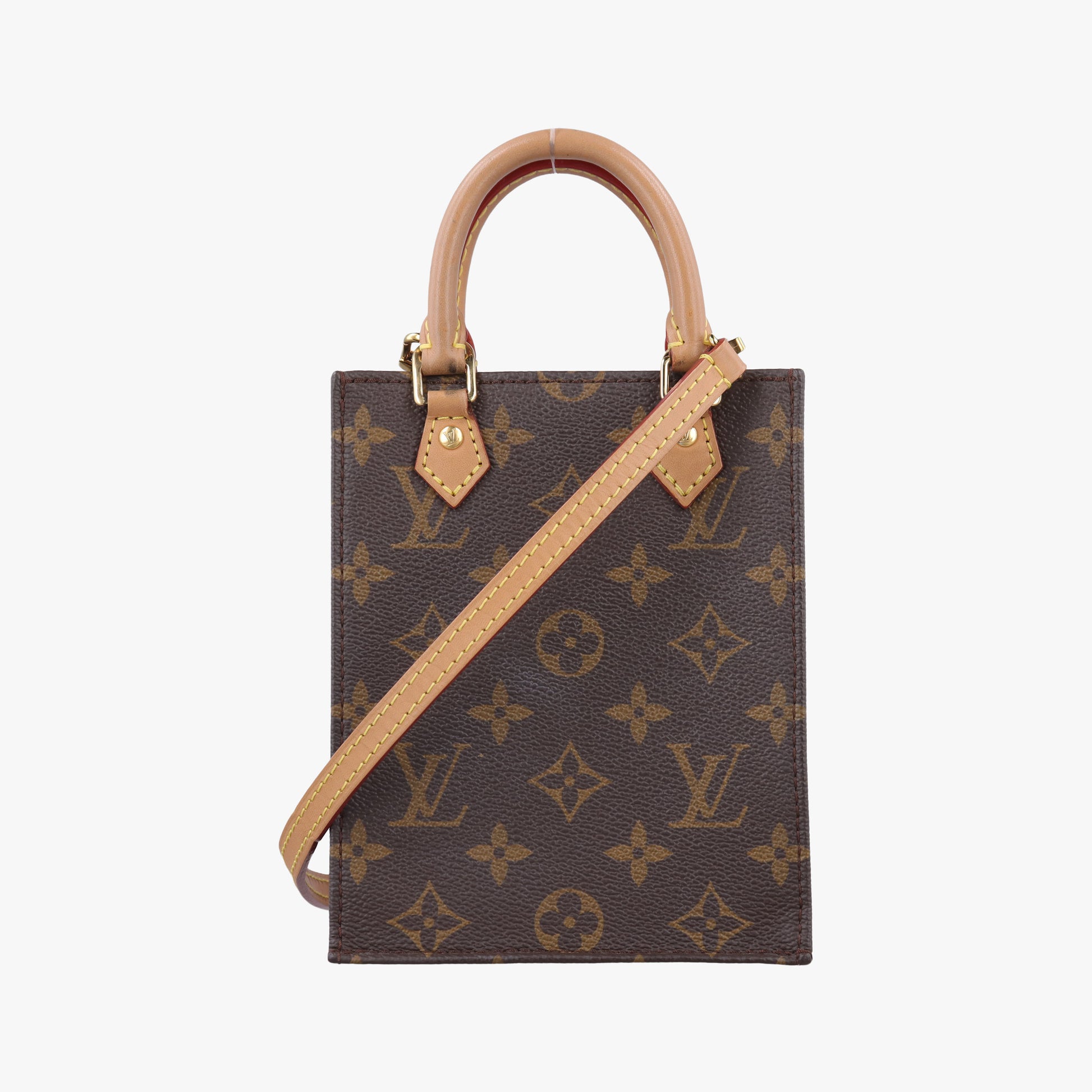 Petit Sac Plat Brown Monogram Canvas M69442 プティット サックプラ モノグラム/ブラウン モノグラムキャンバス M69442 