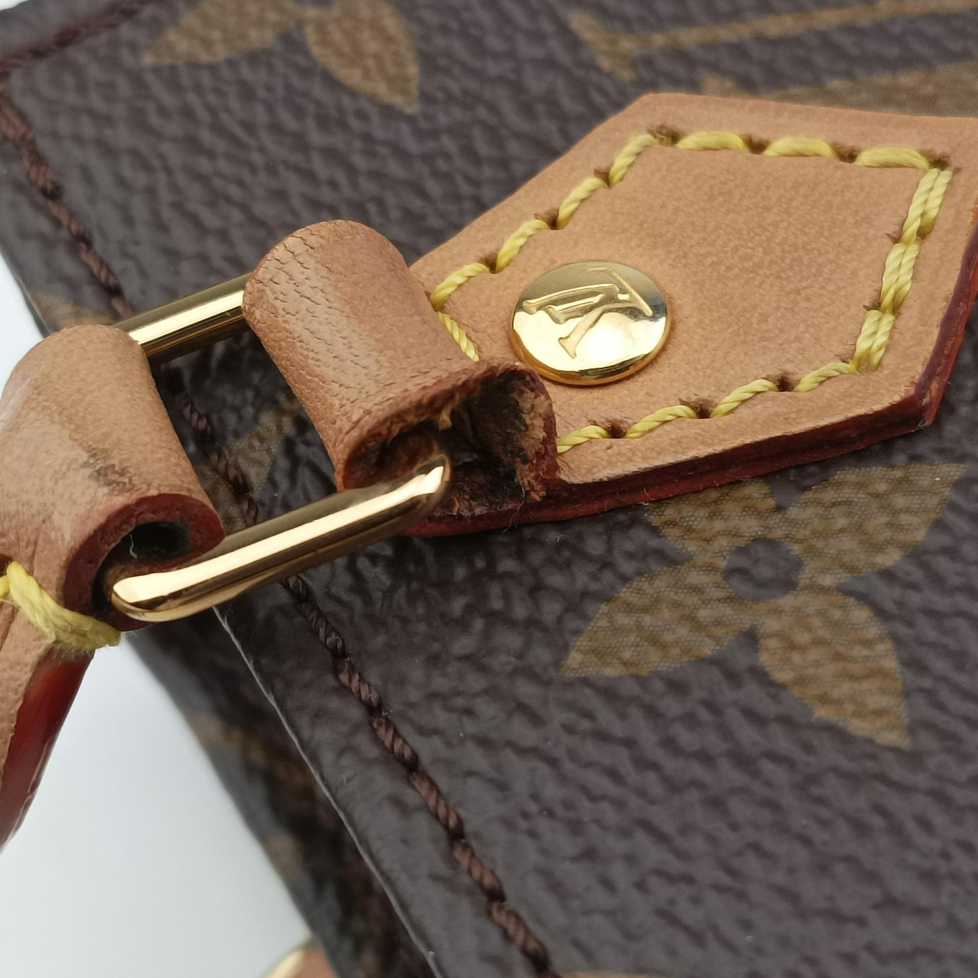Petit Sac Plat Brown Monogram Canvas M69442 プティット サックプラ モノグラム/ブラウン モノグラムキャンバス M69442 