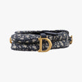 Saddle Navy Jacquard 05-RU-0211サドル ブルーブラック ジャガード 05-RU-0211