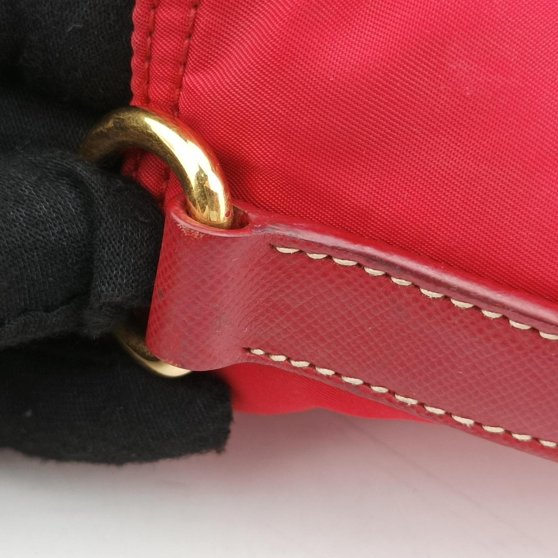 Triangle Logo Red nylon 58/C 158三角ロゴ レッド ナイロン 58/C 158
