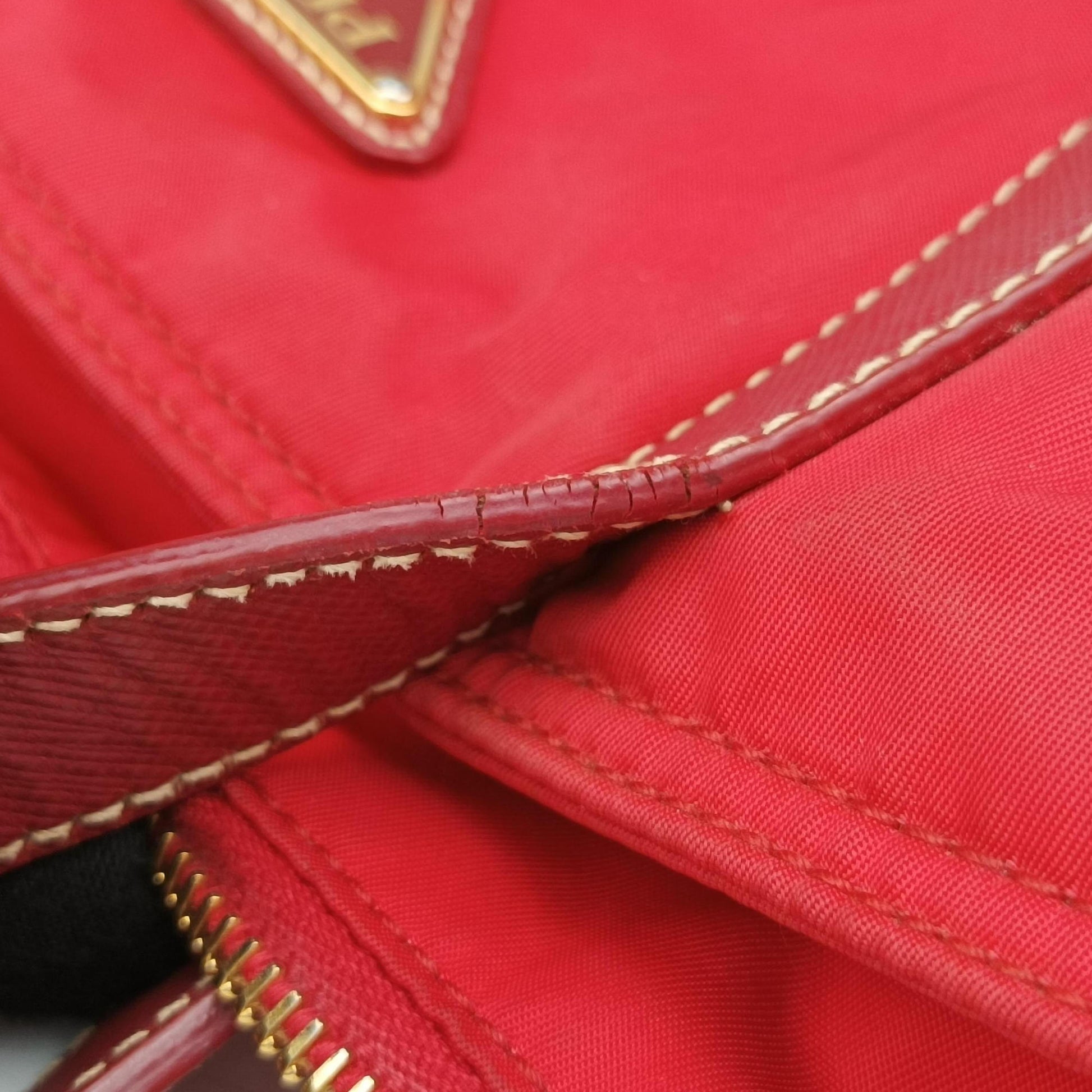 Triangle Logo Red nylon 58/C 158三角ロゴ レッド ナイロン 58/C 158